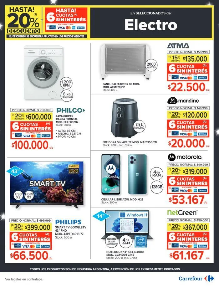 Ofertas de Catálogo Black Carrefour Hiper BS AS 6 de junio al 11 de junio 2024 - Página 16 del catálogo