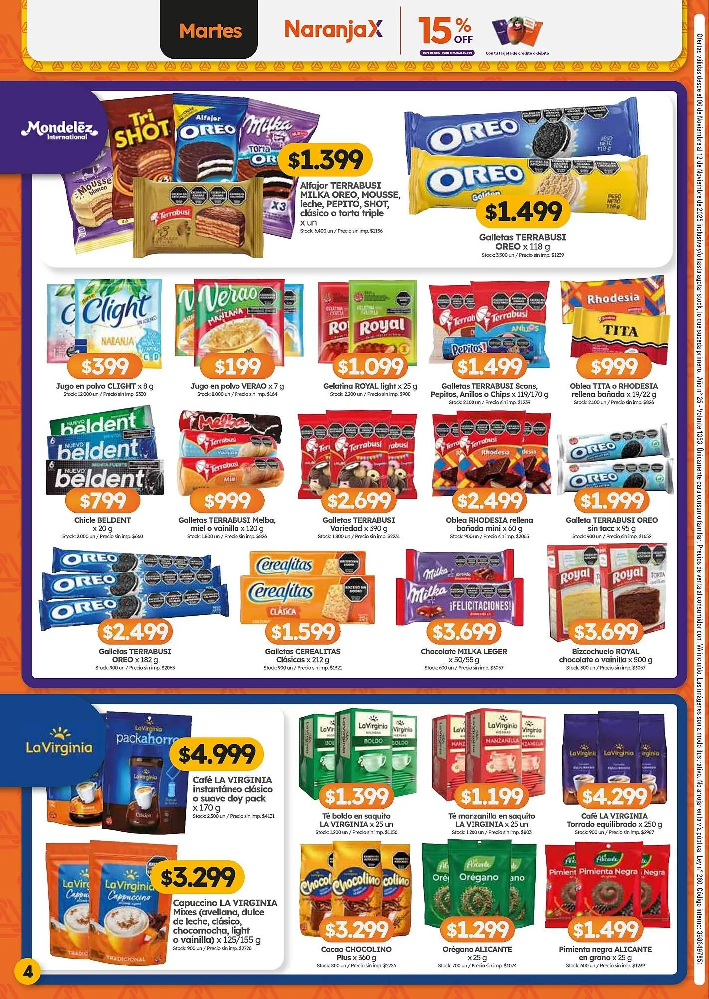 Ofertas de Folleto Cordiez 6 de noviembre al 12 de noviembre 2025 - Página 4 del catálogo