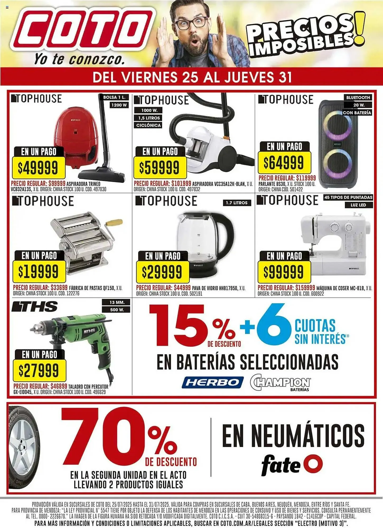 Ofertas de Catálogo Coto 25 de julio al 31 de julio 2025 - Página 3 del catálogo