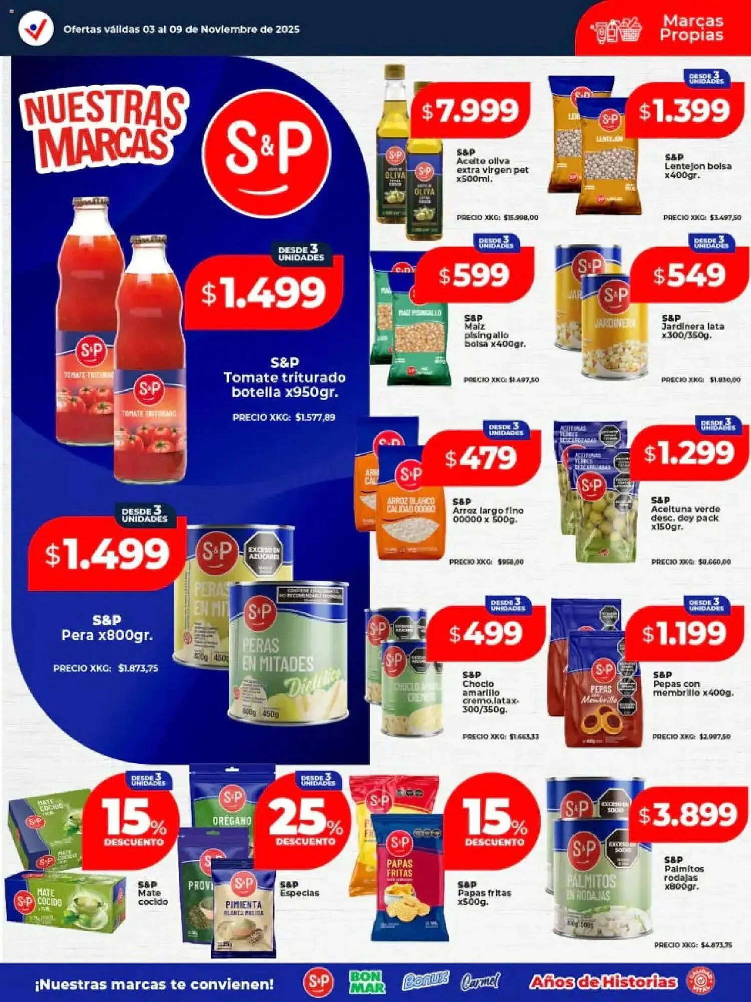 Ofertas de Catálogo Supermayorista Vital 3 de noviembre al 9 de noviembre 2025 - Página 1 del catálogo