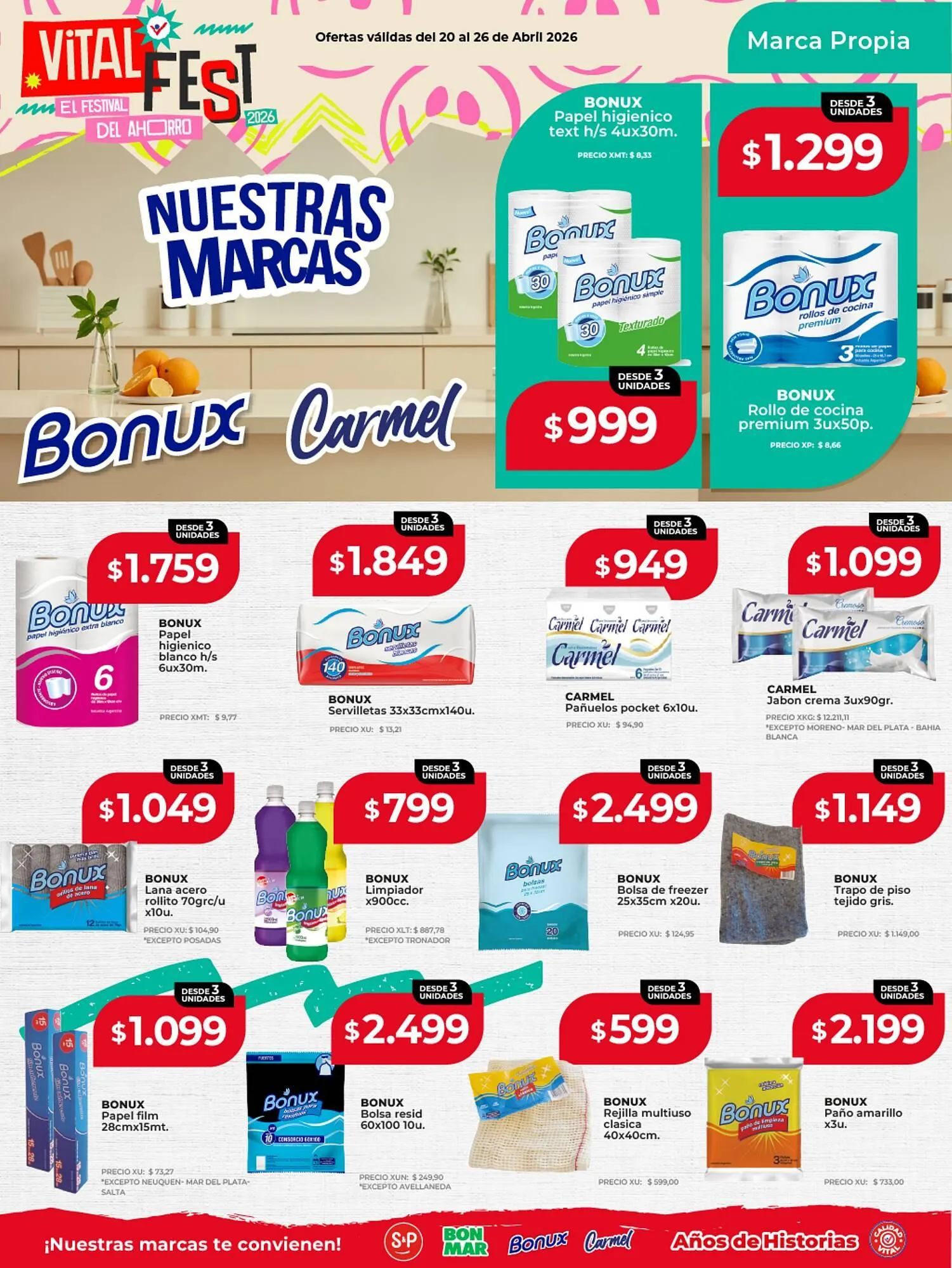 Ofertas de Catálogo Supermayorista Vital 20 de abril al 26 de abril 2026 - Página 11 del catálogo