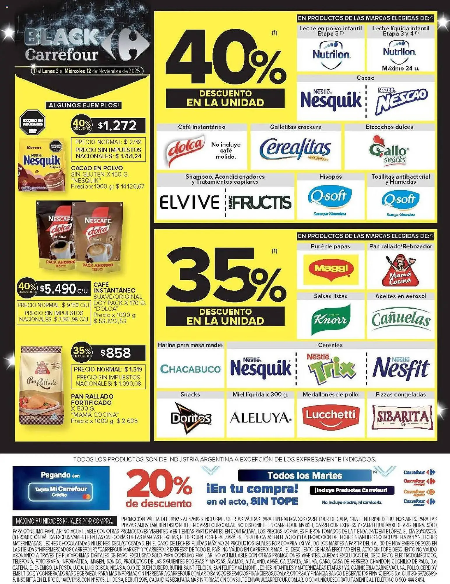 Ofertas de Catálogo Carrefour 3 de noviembre al 12 de noviembre 2025 - Página 7 del catálogo