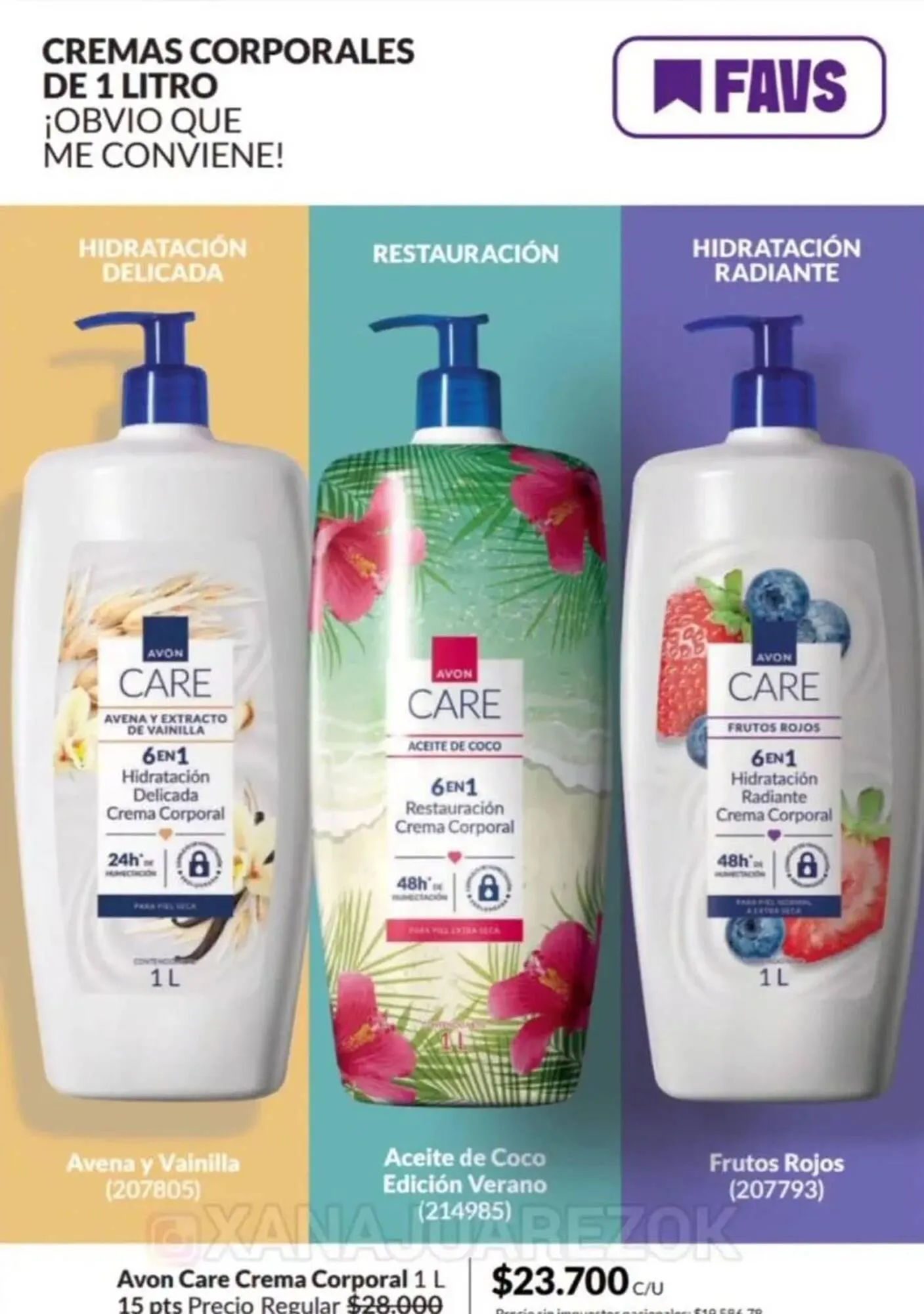 Ofertas de Catálogo Avon 1 de julio al 31 de julio 2026 - Página 166 del catálogo