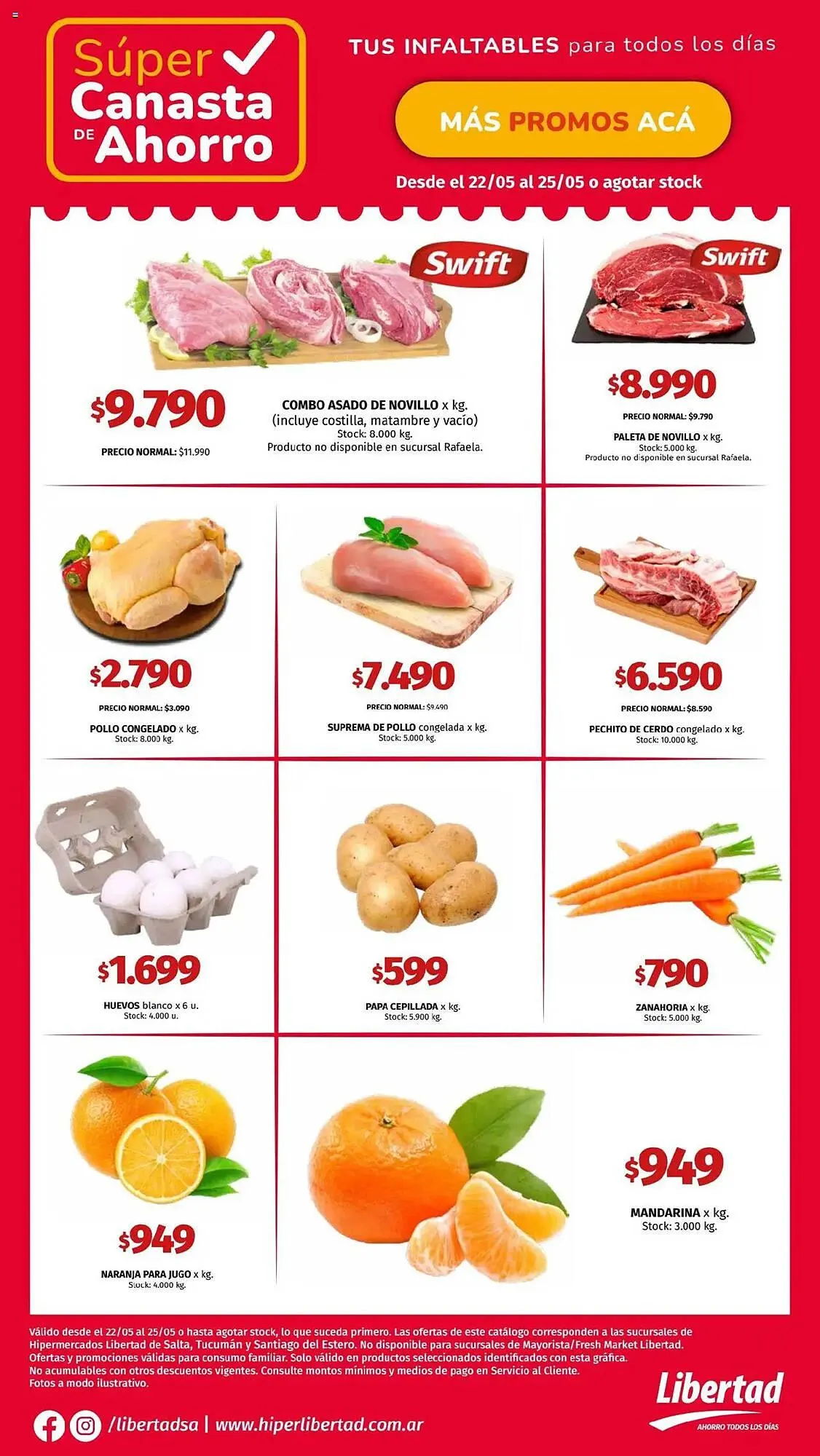 Ofertas de Catálogo Hipermercado Libertad 22 de mayo al 26 de mayo 2025 - Página 2 del catálogo