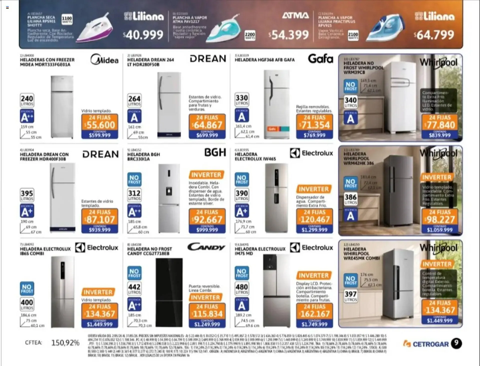 Ofertas de Catálogo Cetrogar 6 de mayo al 1 de junio 2026 - Página 5 del catálogo