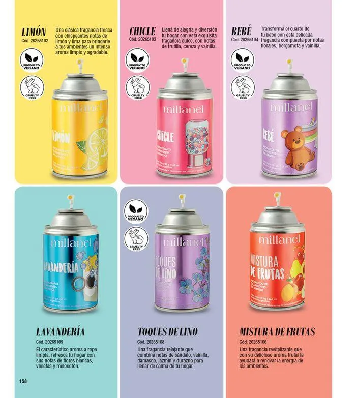 Ofertas de Catálogo Millanel Cosmética C10 26 de agosto al 22 de septiembre 2024 - Página 182 del catálogo
