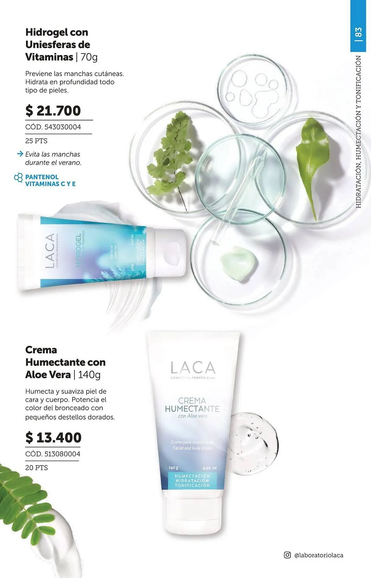 Ofertas de Catálogo Laboratorio LACA 8 de mayo al 31 de mayo 2025 - Página 83 del catálogo