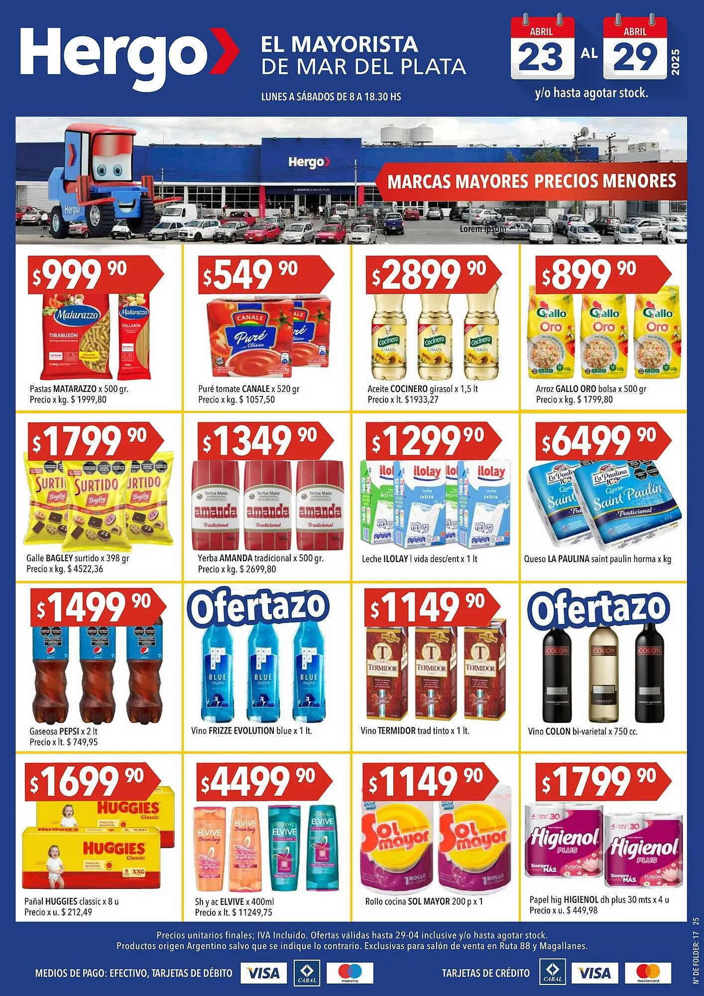 Ofertas de Catálogo Hergo 23 de abril al 29 de abril 2025 - Página 1 del catálogo