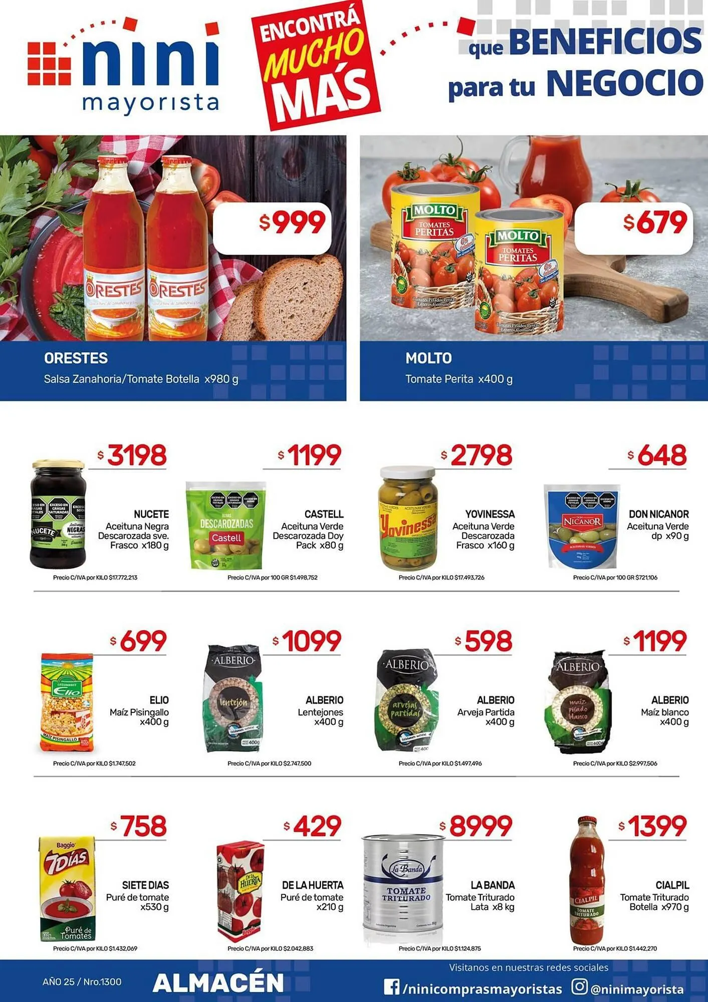 Ofertas de Catálogo Nini Mayorista 24 de marzo al 30 de marzo 2025 - Página 18 del catálogo