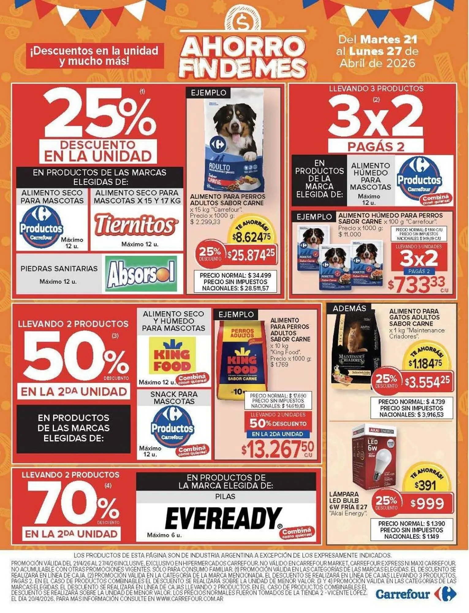 Ofertas de Catálogo Carrefour 21 de abril al 28 de abril 2026 - Página 17 del catálogo