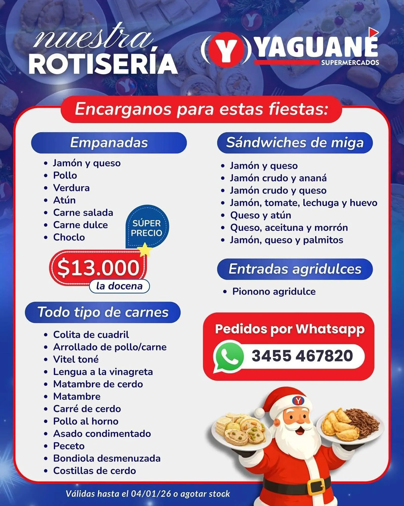 Ofertas de Catálogo Yaguane Supermercados 20 de diciembre al 4 de enero 2026 - Página 6 del catálogo