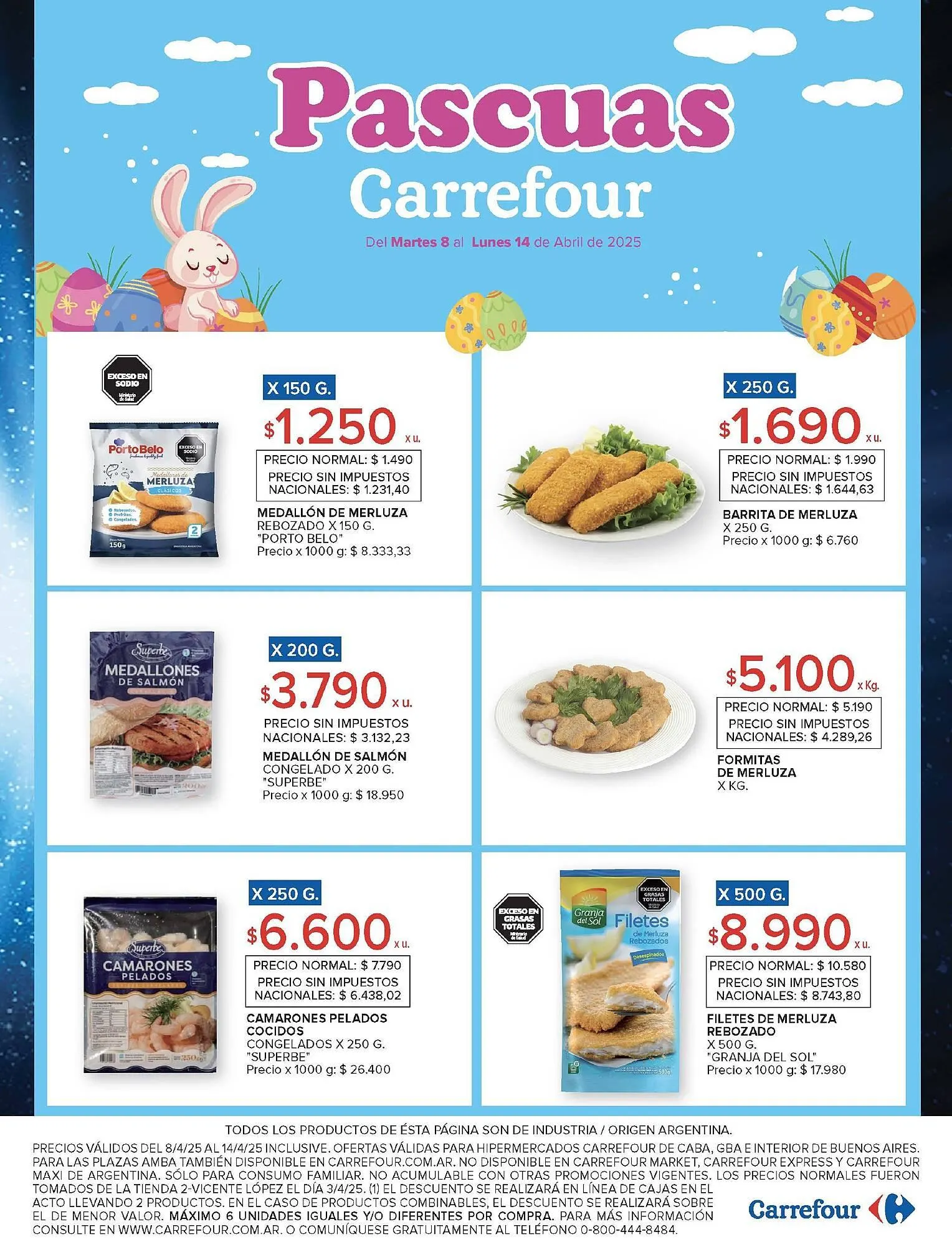 Ofertas de Catálogo Carrefour 7 de abril al 14 de abril 2025 - Página 8 del catálogo