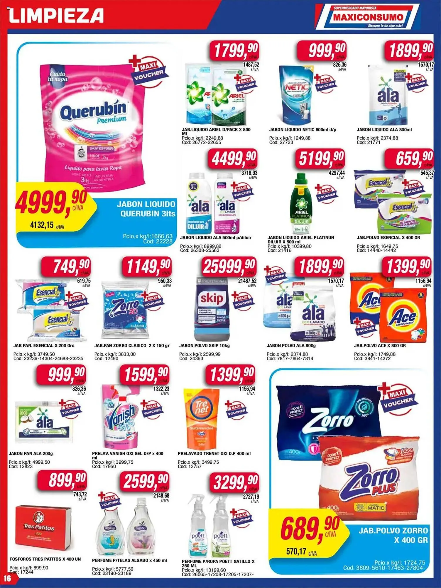 Ofertas de Catálogo Maxiconsumo 23 de junio al 30 de junio 2025 - Página 16 del catálogo