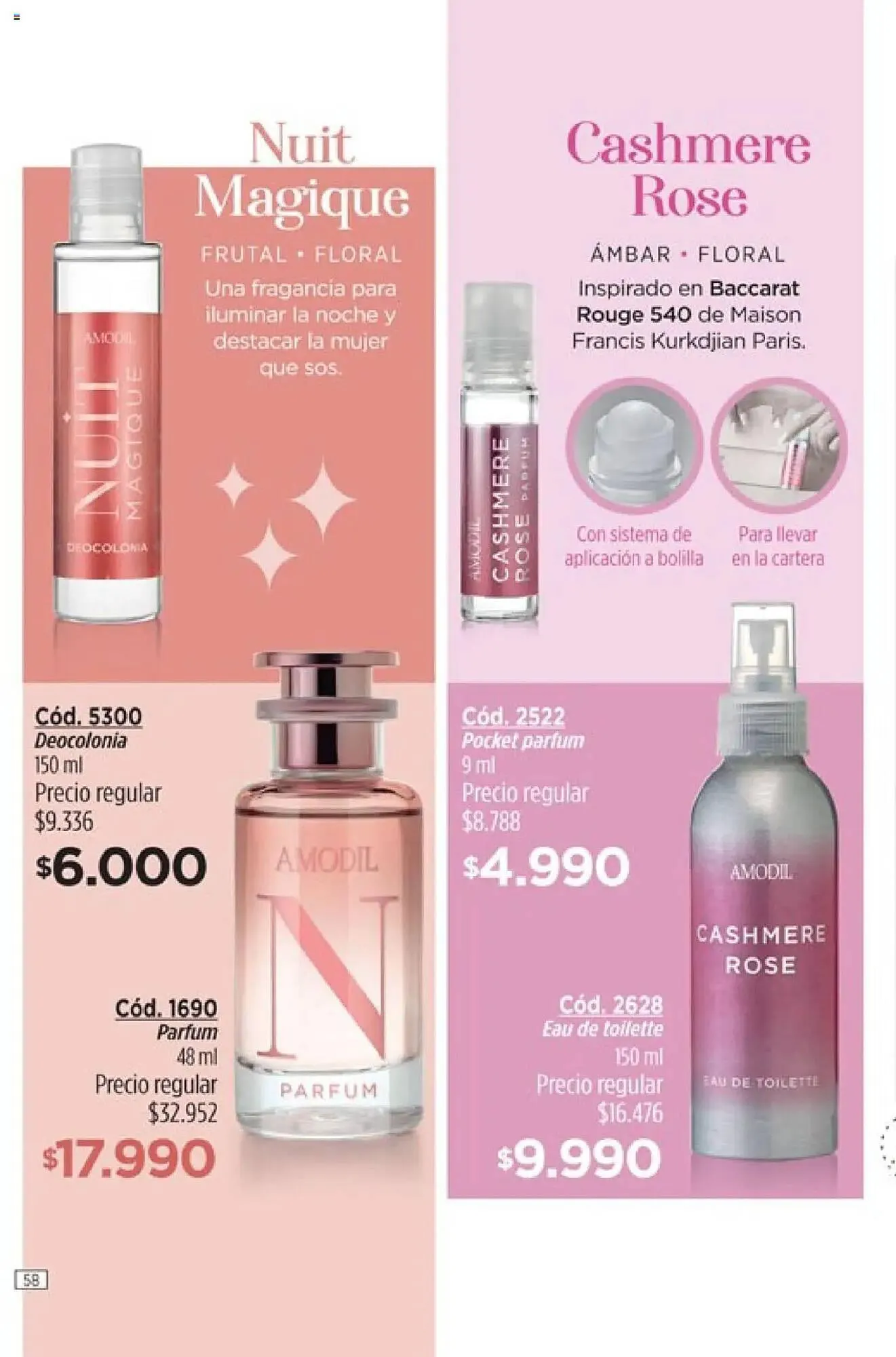 Ofertas de Catálogo Amodil 3 de mayo al 18 de mayo 2025 - Página 58 del catálogo