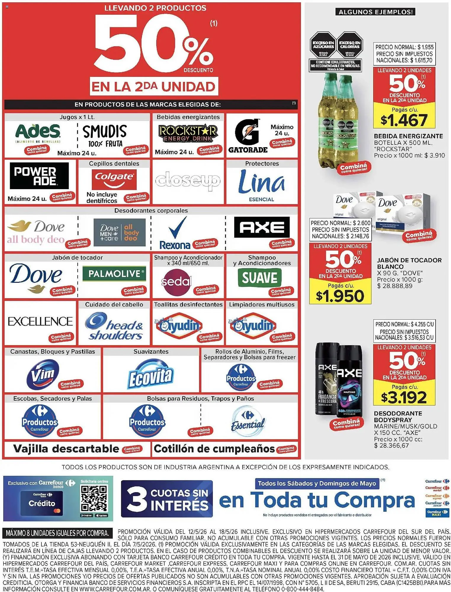 Ofertas de Catálogo Carrefour 12 de mayo al 18 de mayo 2026 - Página 7 del catálogo