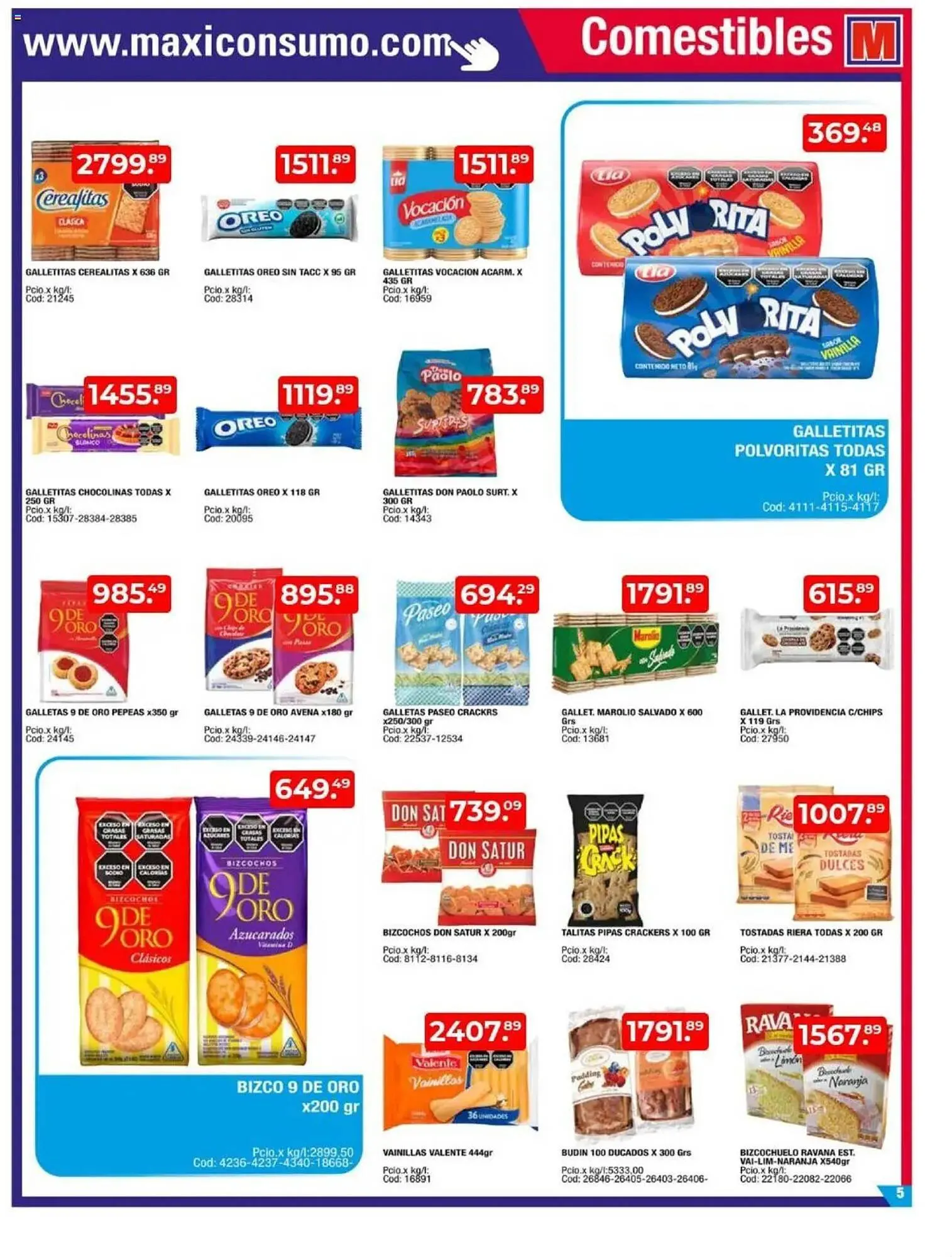 Ofertas de Catálogo Maxiconsumo 6 de enero al 12 de enero 2025 - Página 5 del catálogo