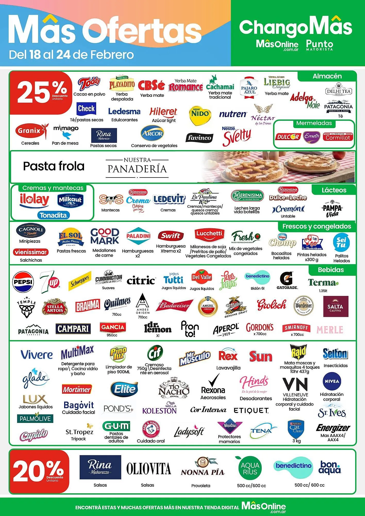 Ofertas de Catálogo Changomas 18 de febrero al 24 de febrero 2026 - Página 4 del catálogo