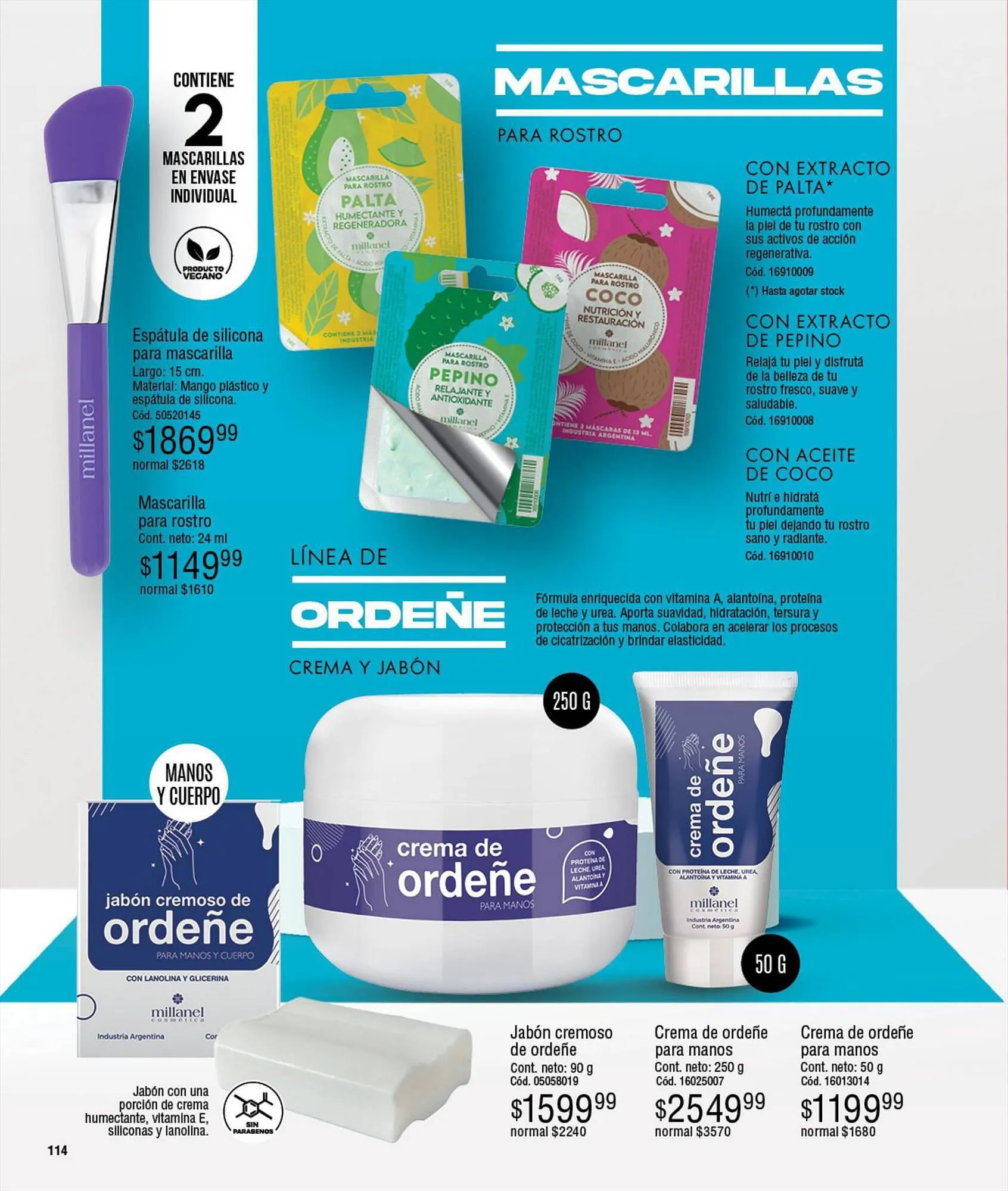 Ofertas de Catálogo Millanel Cosmética 18 de septiembre al 15 de octubre 2023 - Página 114 del catálogo