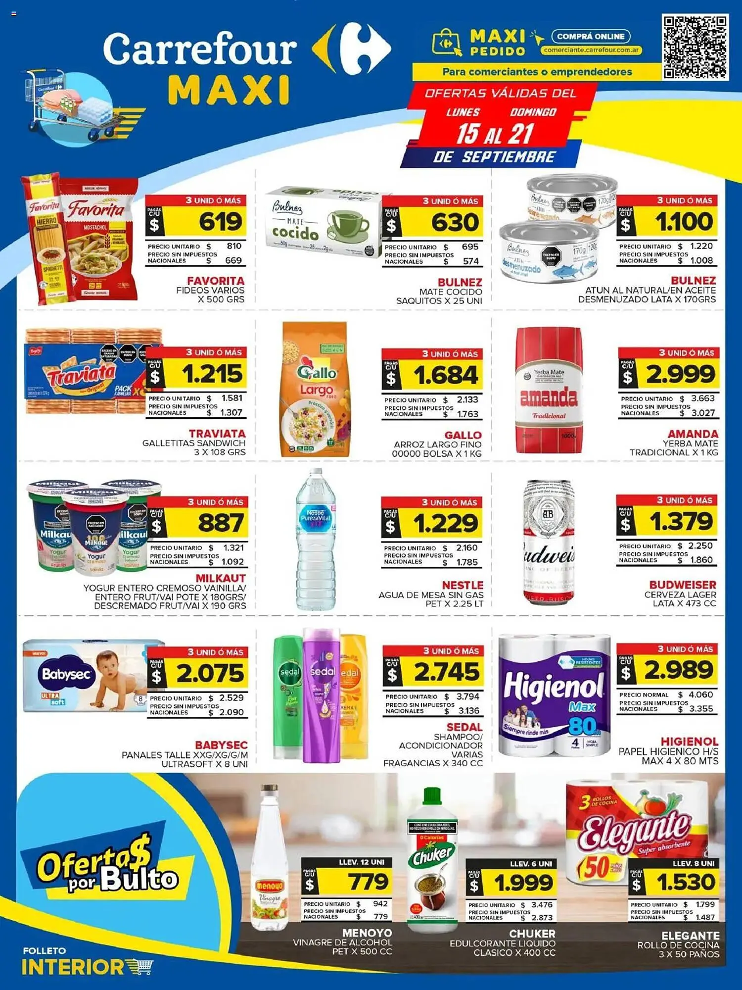 Folleto Carrefour Maxi - 1