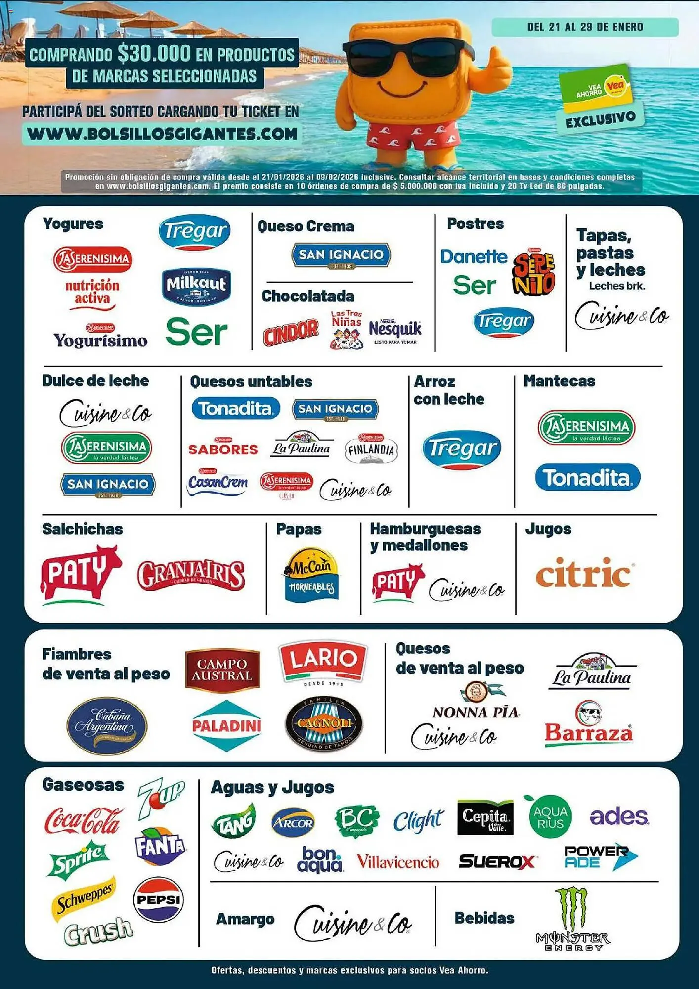 Ofertas de Catálogo Supermercados Vea 21 de enero al 29 de enero 2026 - Página 9 del catálogo