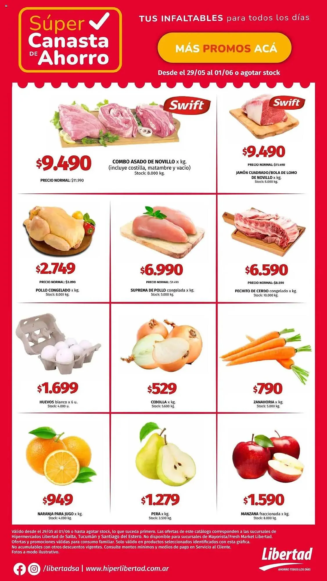 Ofertas de Catálogo Hipermercado Libertad 29 de mayo al 2 de junio 2025 - Página 2 del catálogo
