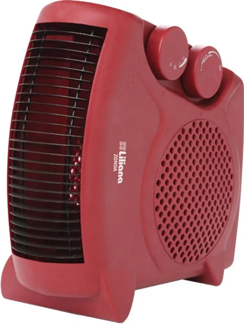 Caloventor LILIANA CFH501R Vertical u Horizontal 2000W Rojo