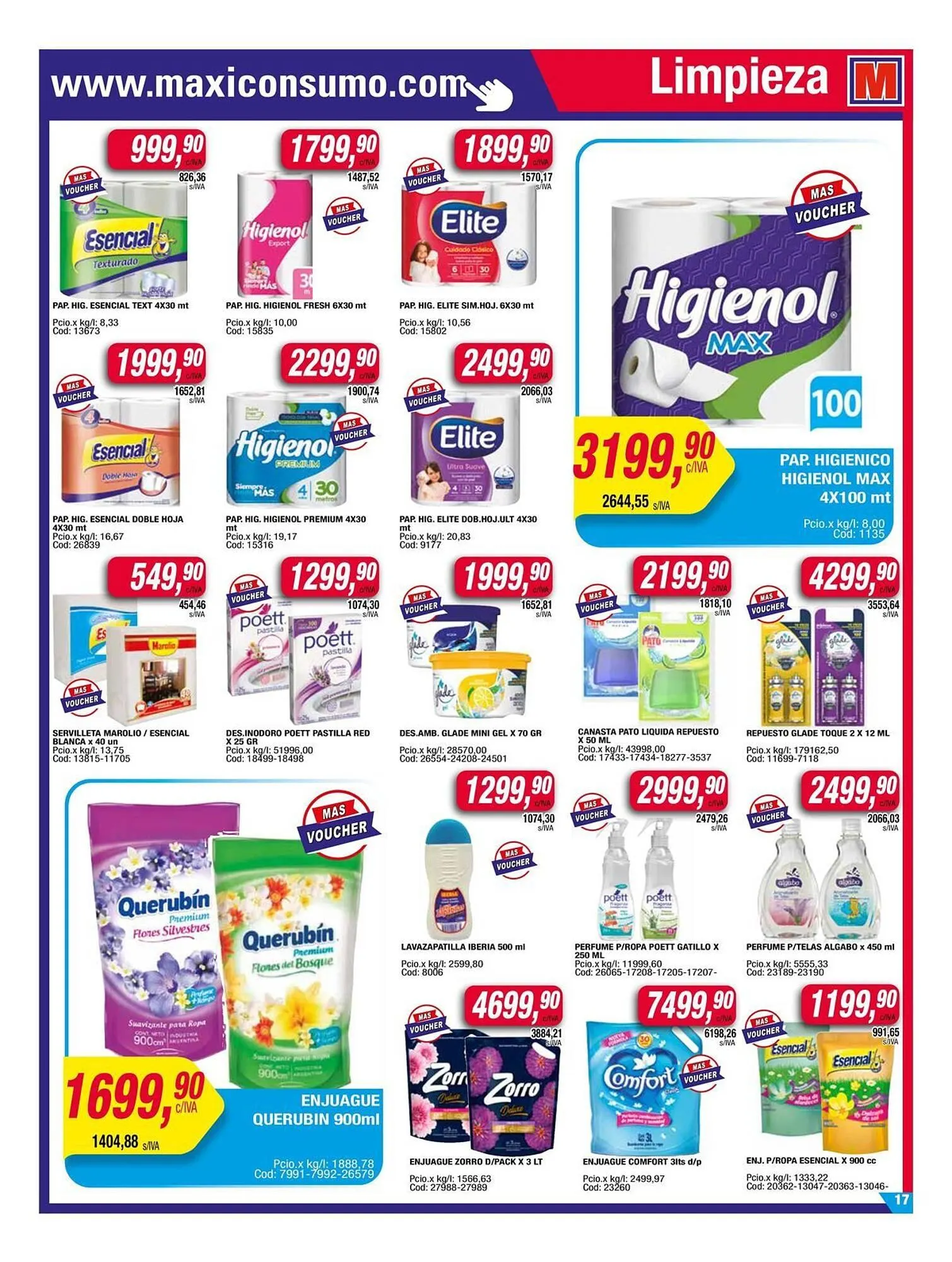 Ofertas de Catálogo Maxiconsumo 8 de enero al 15 de enero 2025 - Página 17 del catálogo