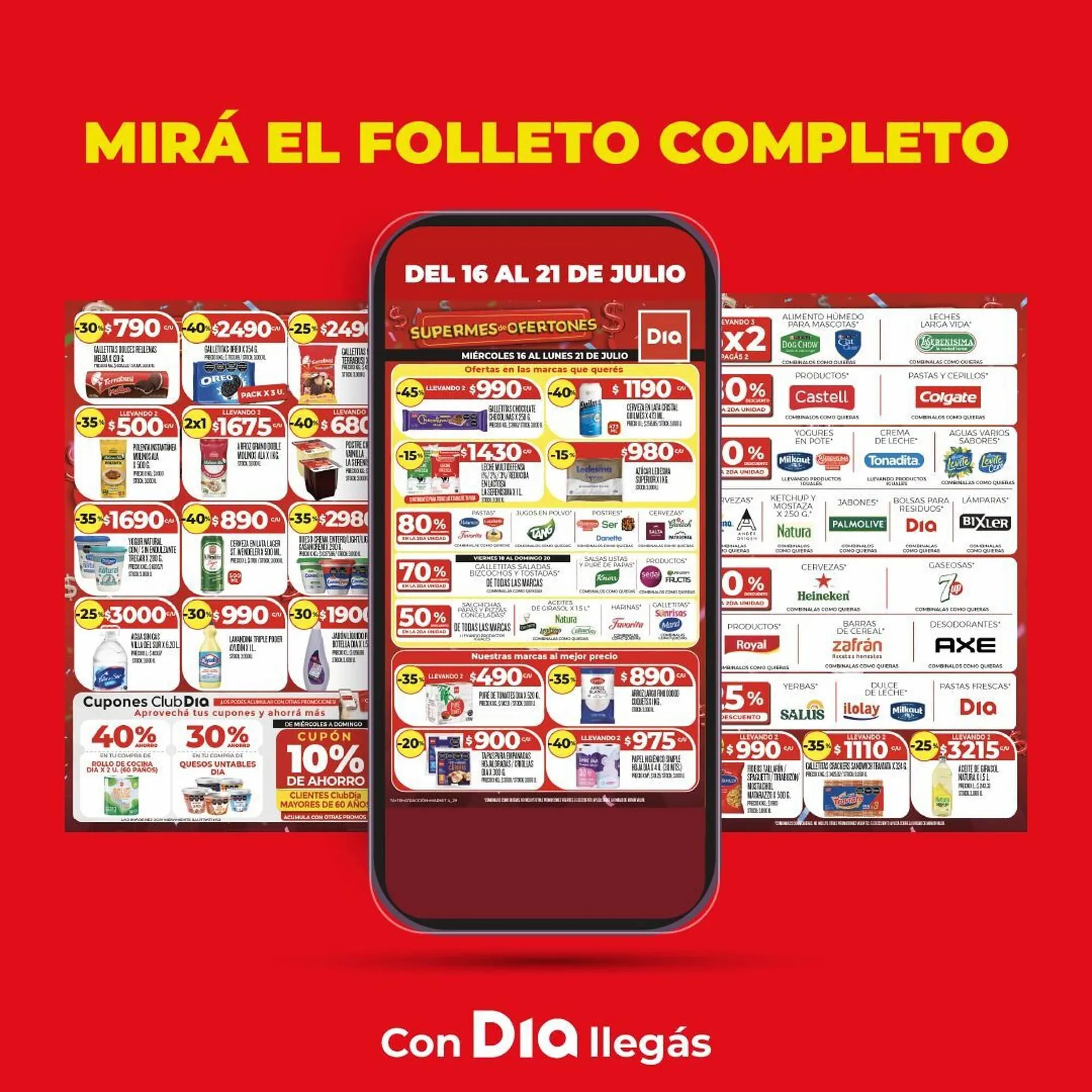 Ofertas de Catálogo Supermercados DIA 17 de julio al 21 de julio 2025 - Página 1 del catálogo