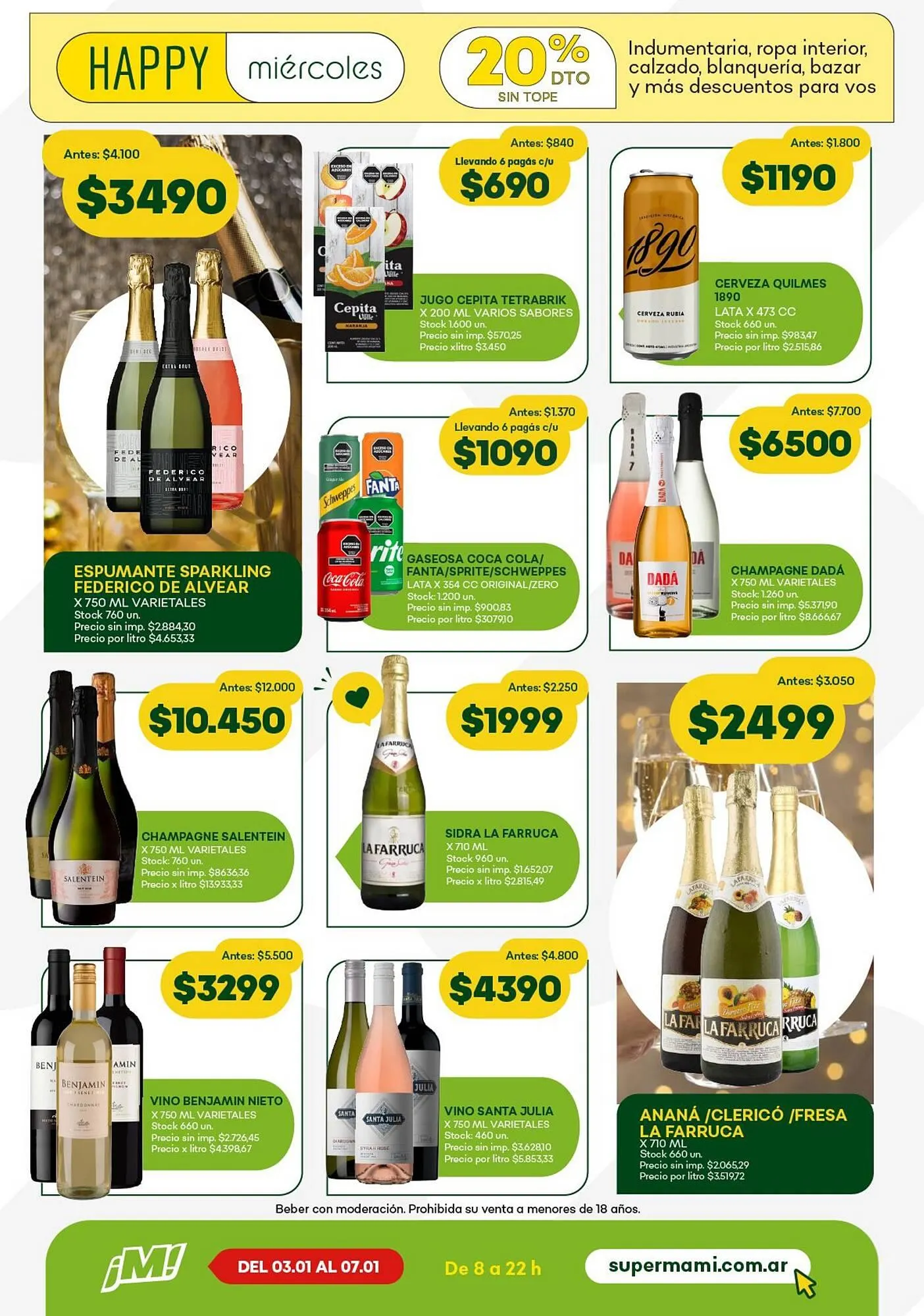 Ofertas de Catálogo Super MAMI 2 de diciembre al 9 de diciembre 2025 - Página 15 del catálogo