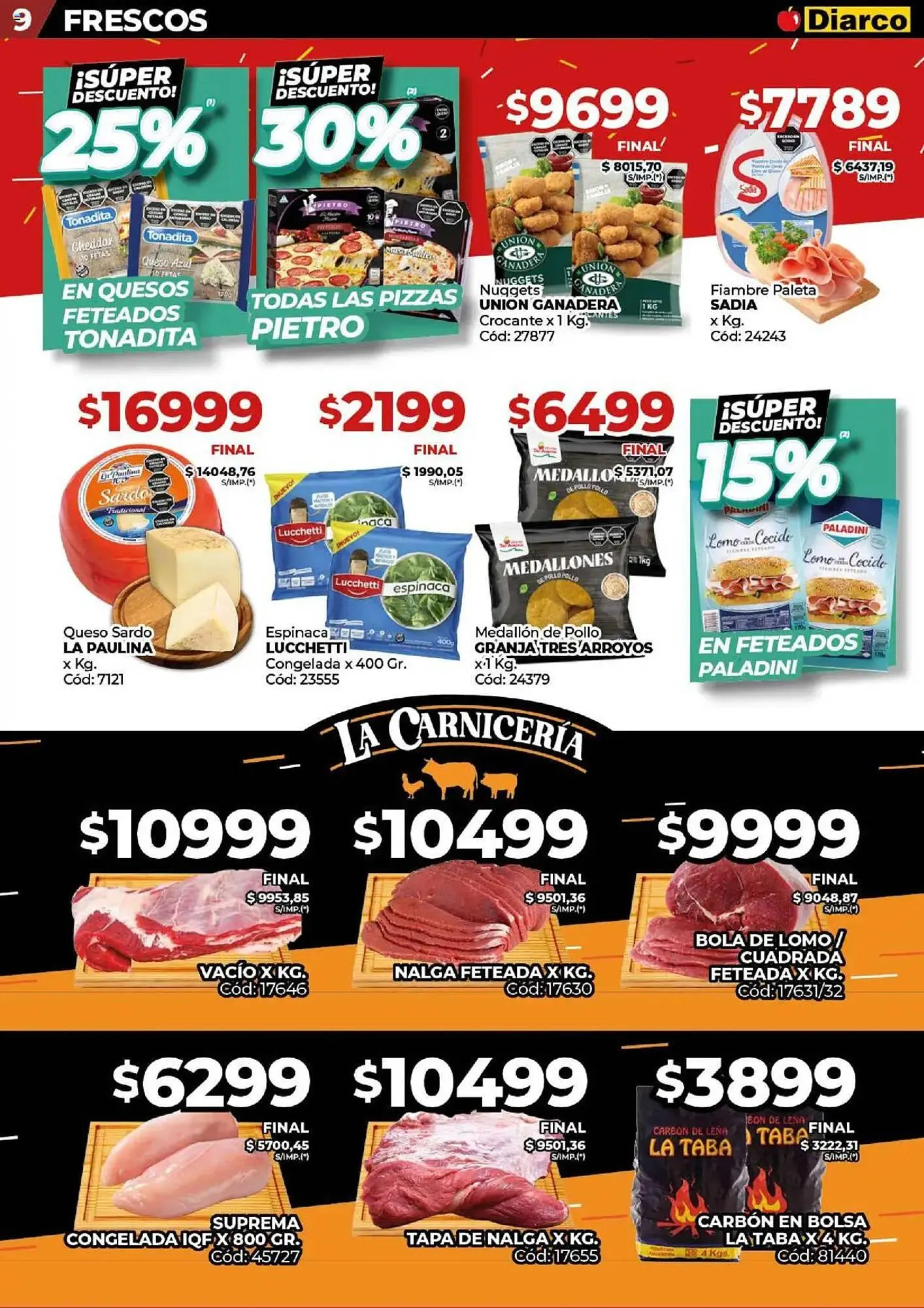 Ofertas de Catálogo Diarco 23 de junio al 27 de junio 2025 - Página 9 del catálogo