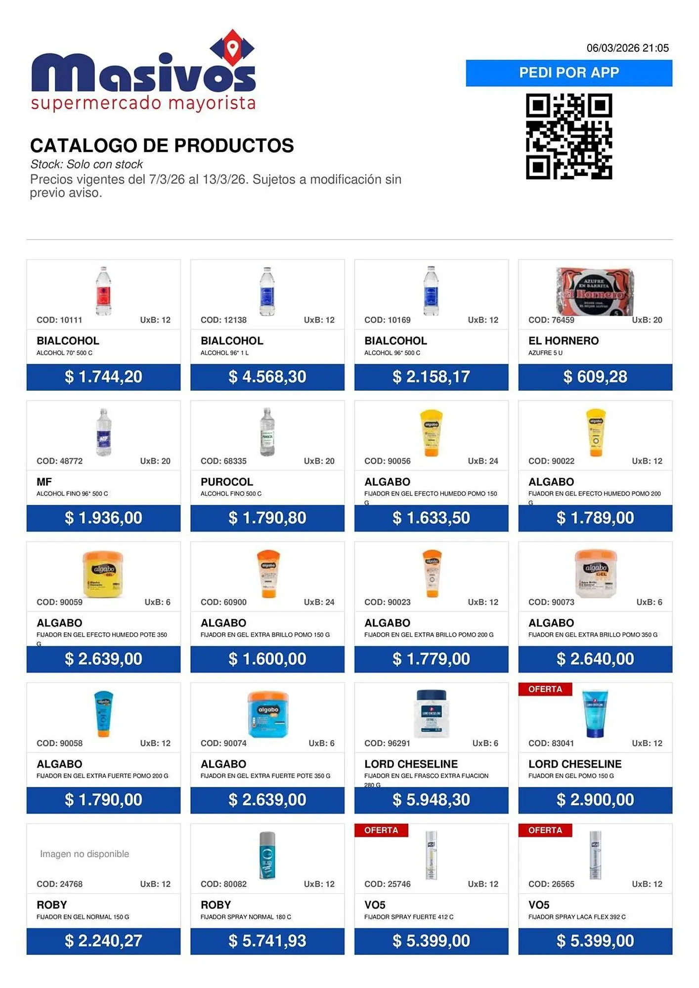 Ofertas de Catálogo Masivos 7 de marzo al 13 de marzo 2026 - Página 84 del catálogo