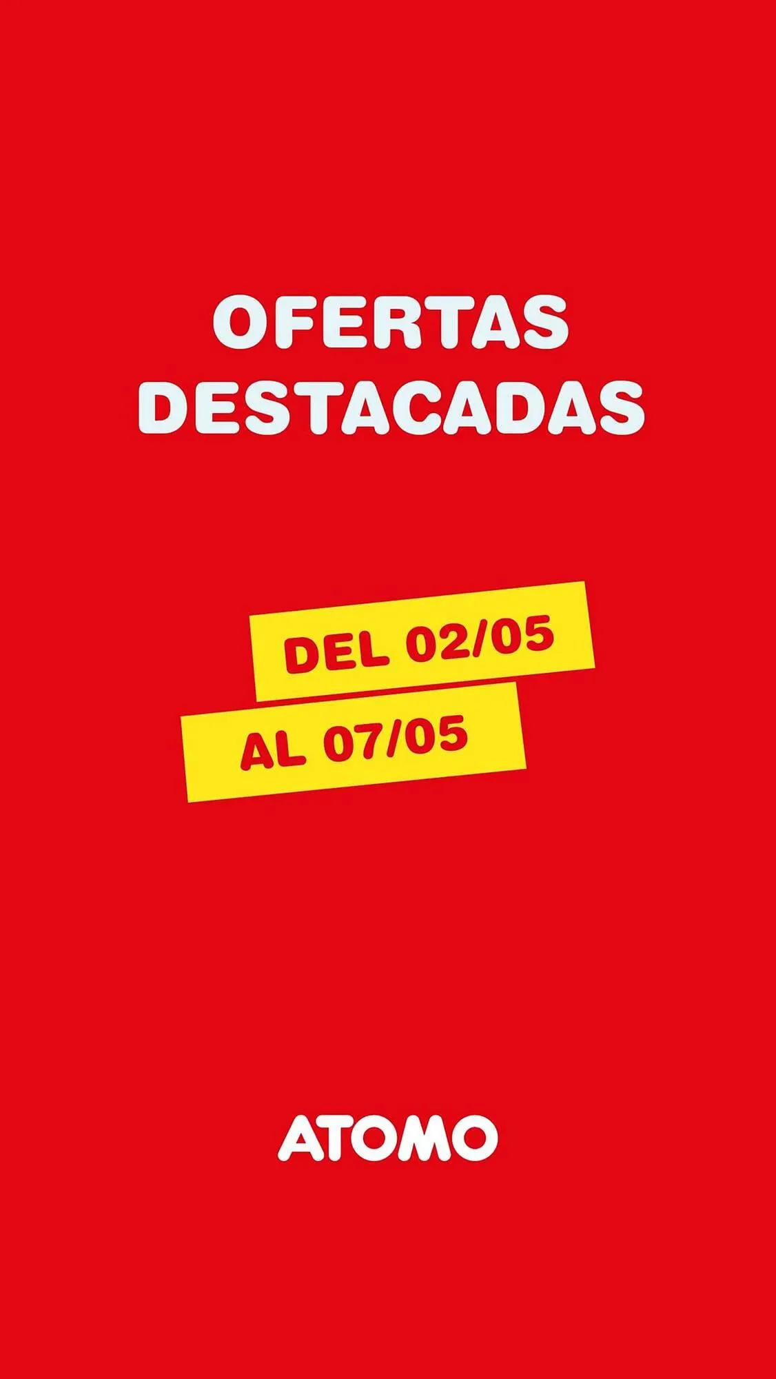 Ofertas de Catálogo Atomo Conviene 1 de mayo al 7 de mayo 2026 - Página 1 del catálogo