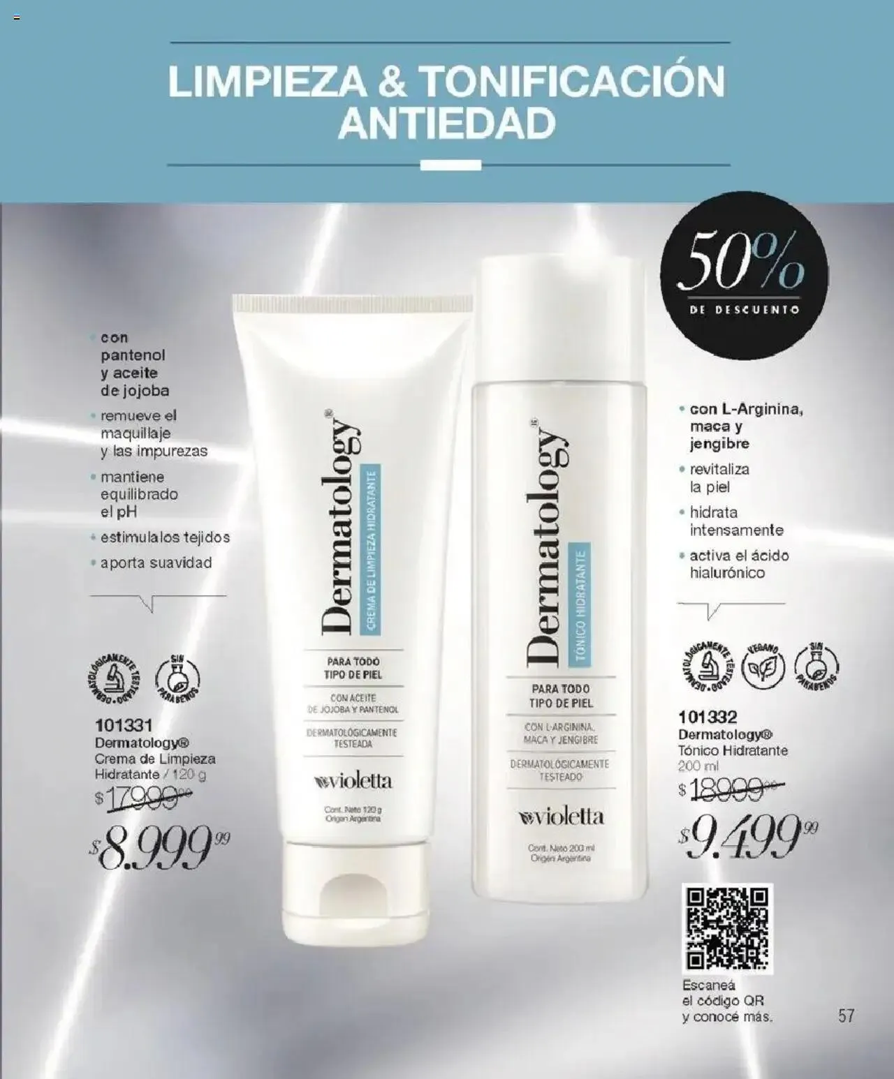 Ofertas de Violetta catálogo 3 de julio al 31 de diciembre 2024 - Página 57 del catálogo