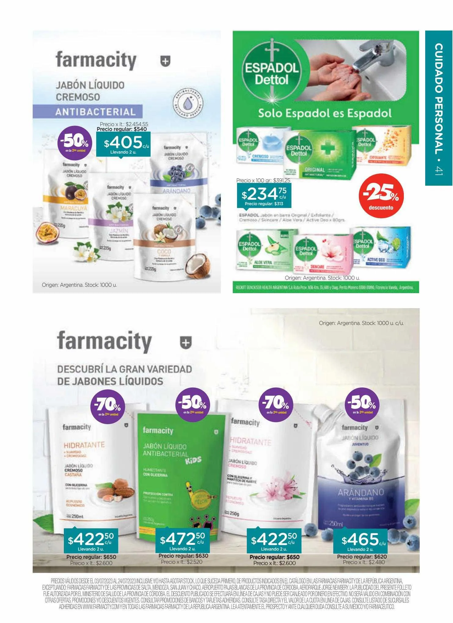 Ofertas de Catálogo Farmacity 7 de julio al 25 de julio 2023 - Página 40 del catálogo