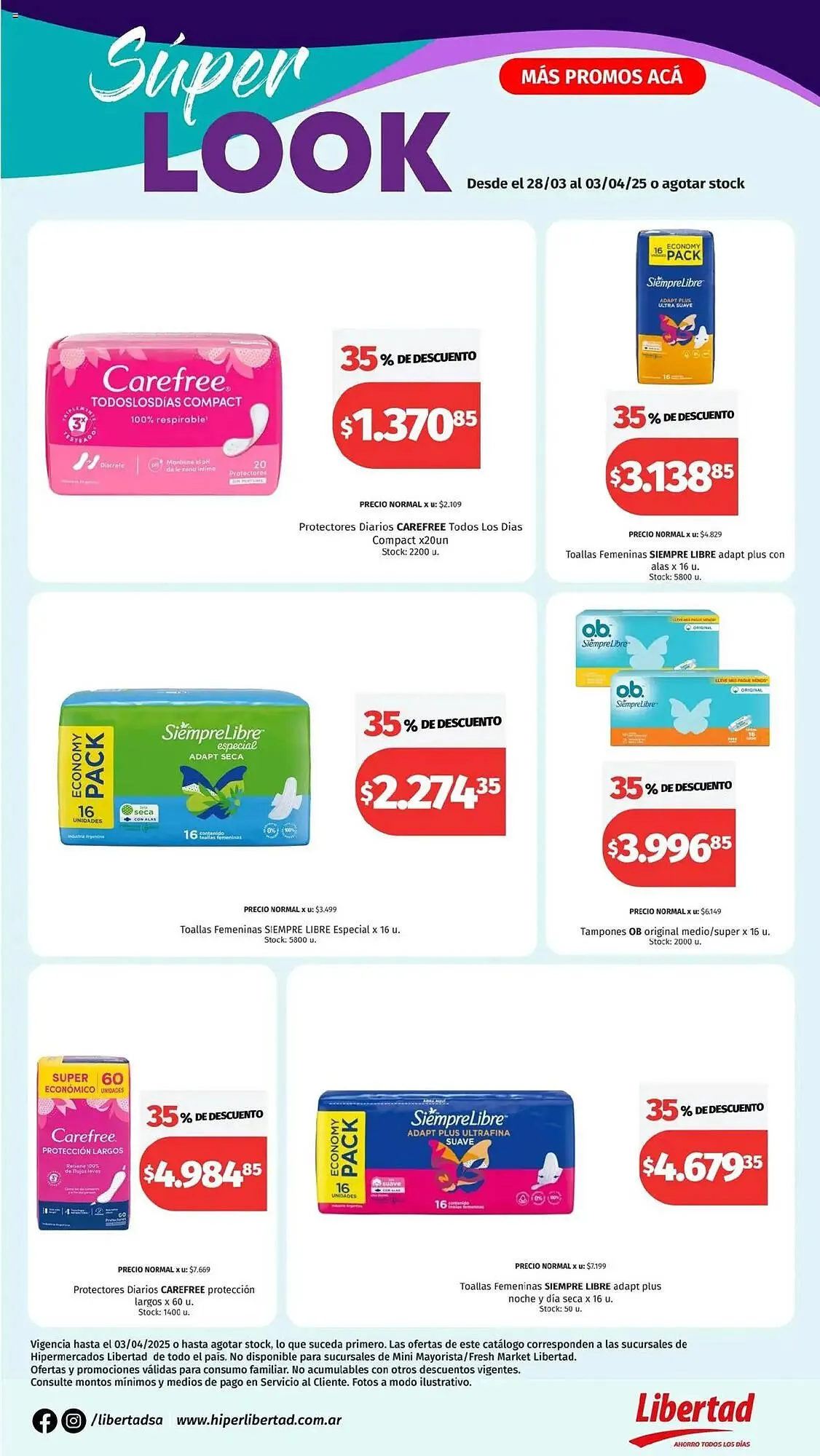 Ofertas de Catálogo Hipermercado Libertad 28 de marzo al 3 de abril 2025 - Página 3 del catálogo