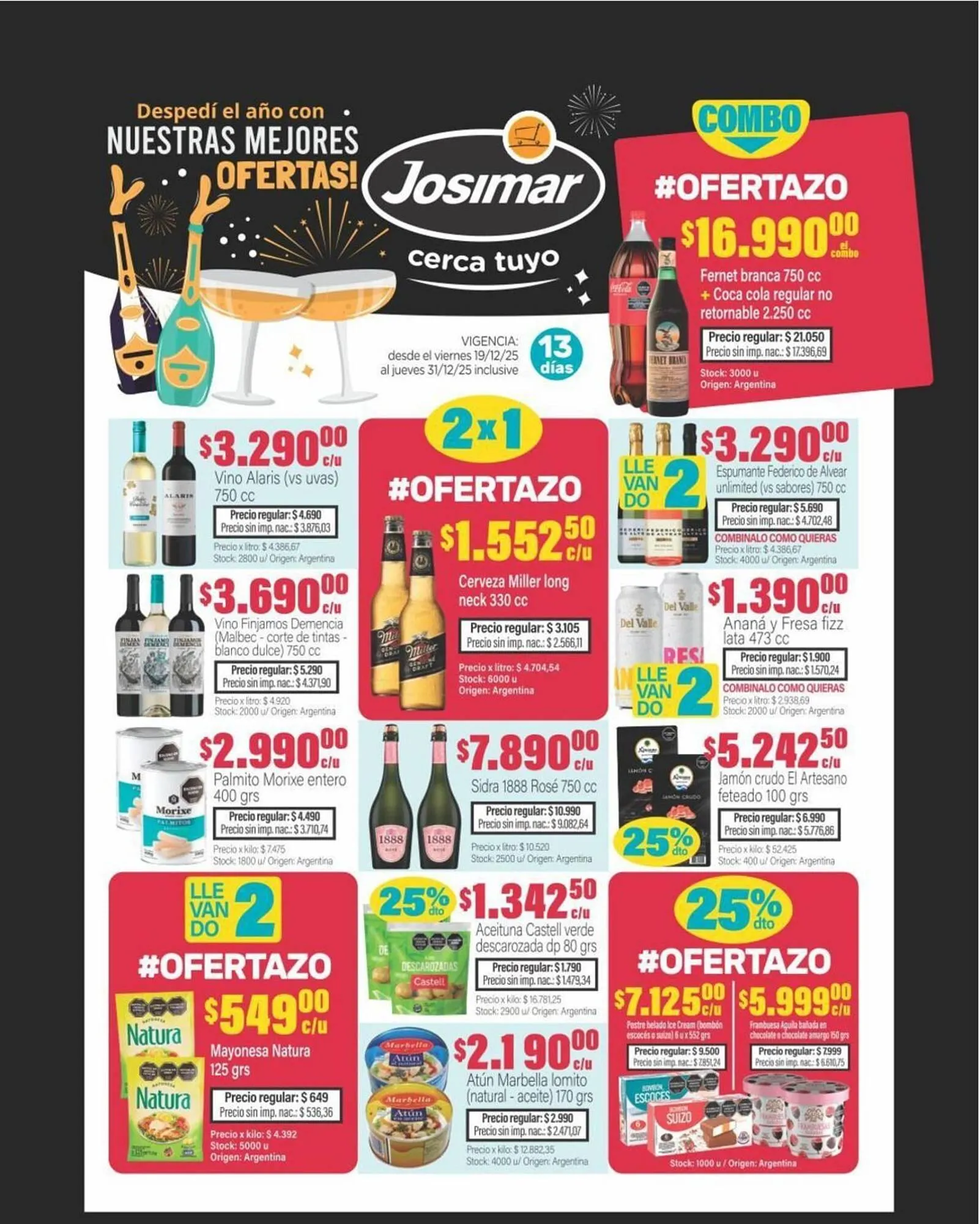 Ofertas de Catálogo Josimar 19 de diciembre al 31 de diciembre 2025 - Página 1 del catálogo
