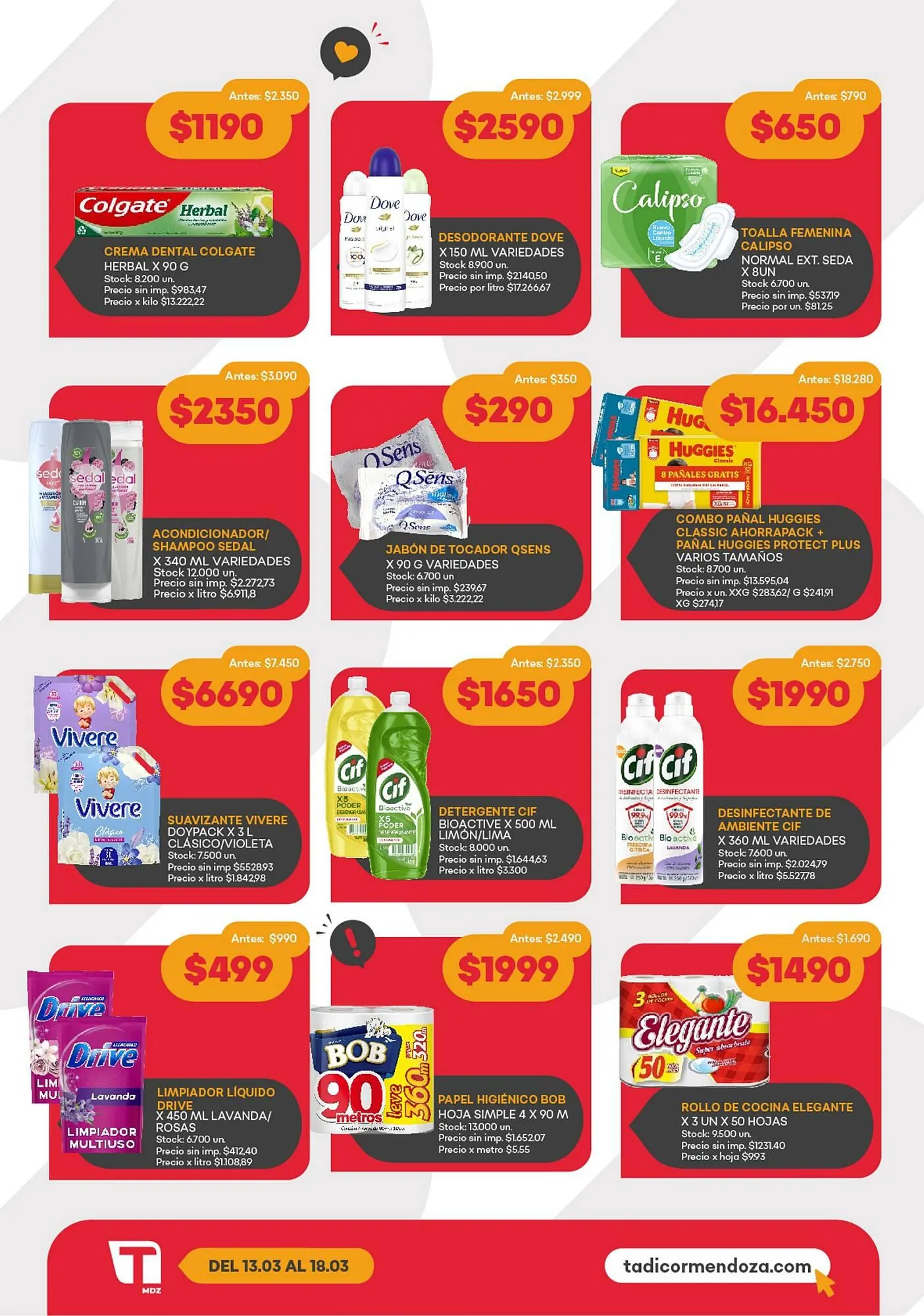 Ofertas de Catálogo Supermercados Tadicor 13 de marzo al 18 de marzo 2025 - Página 7 del catálogo