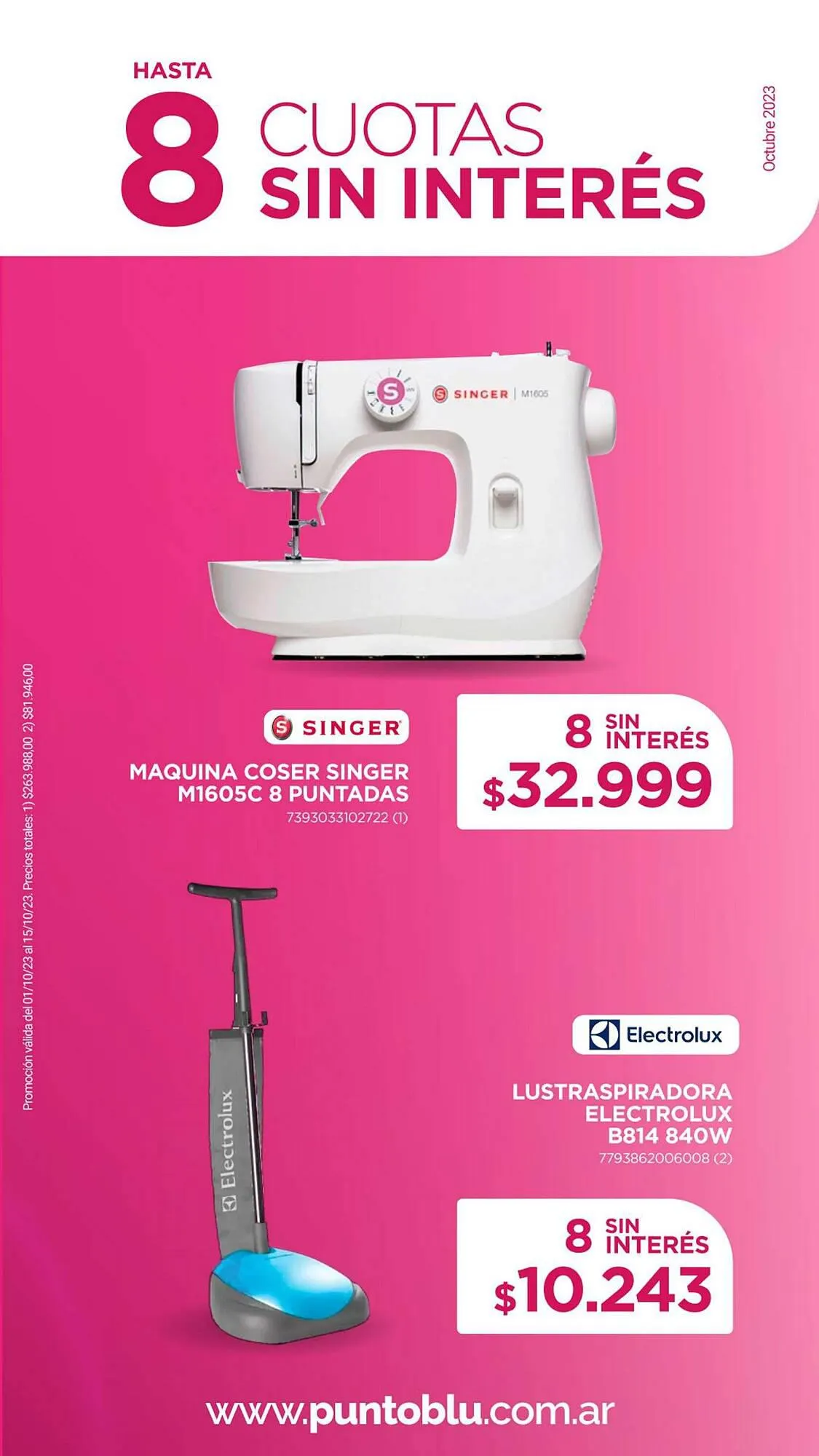 Ofertas de Catálogo Punto Blu 2 de octubre al 15 de octubre 2023 - Página 21 del catálogo