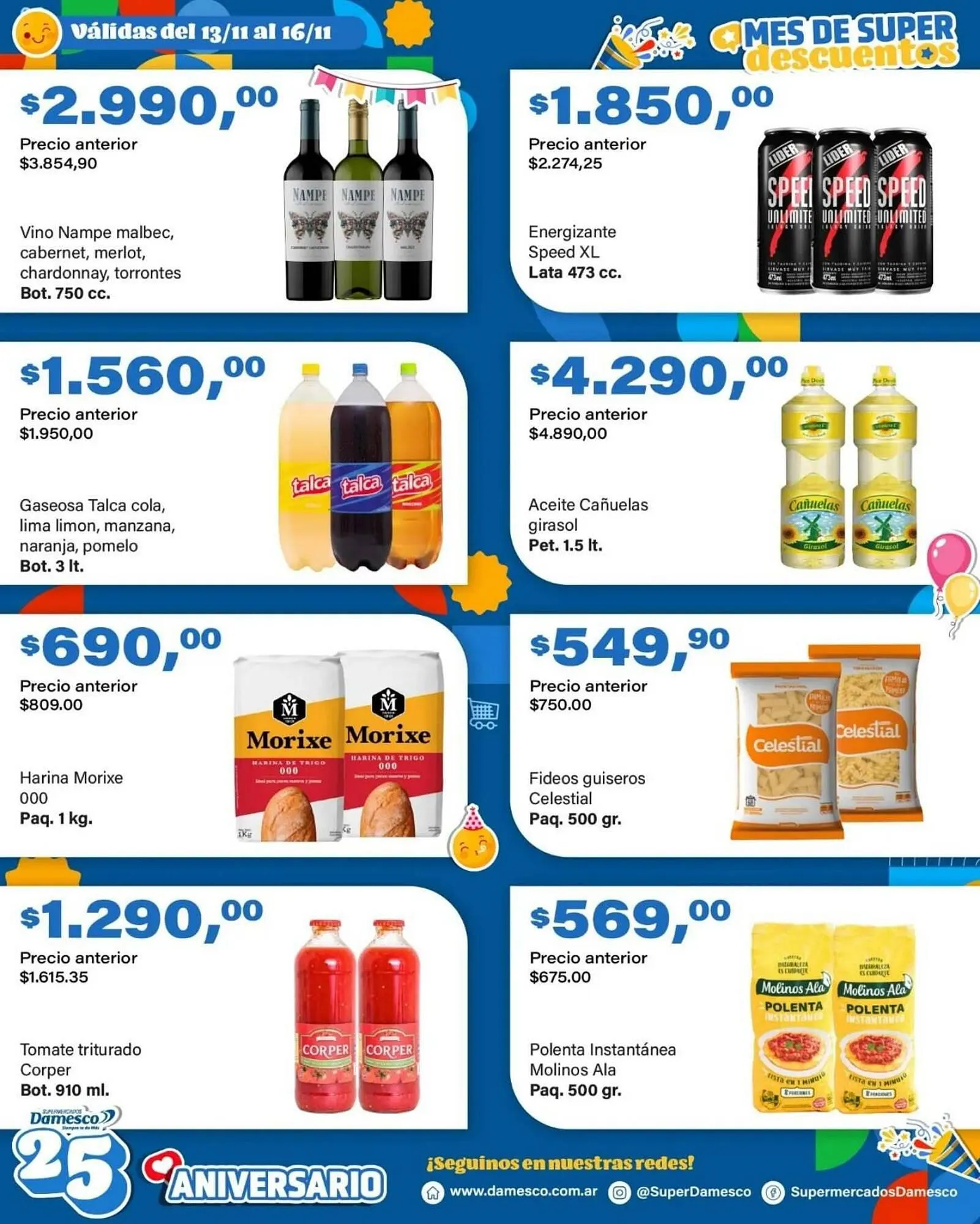 Ofertas de Catálogo Supermercados Damesco 13 de noviembre al 16 de noviembre 2025 - Página 3 del catálogo