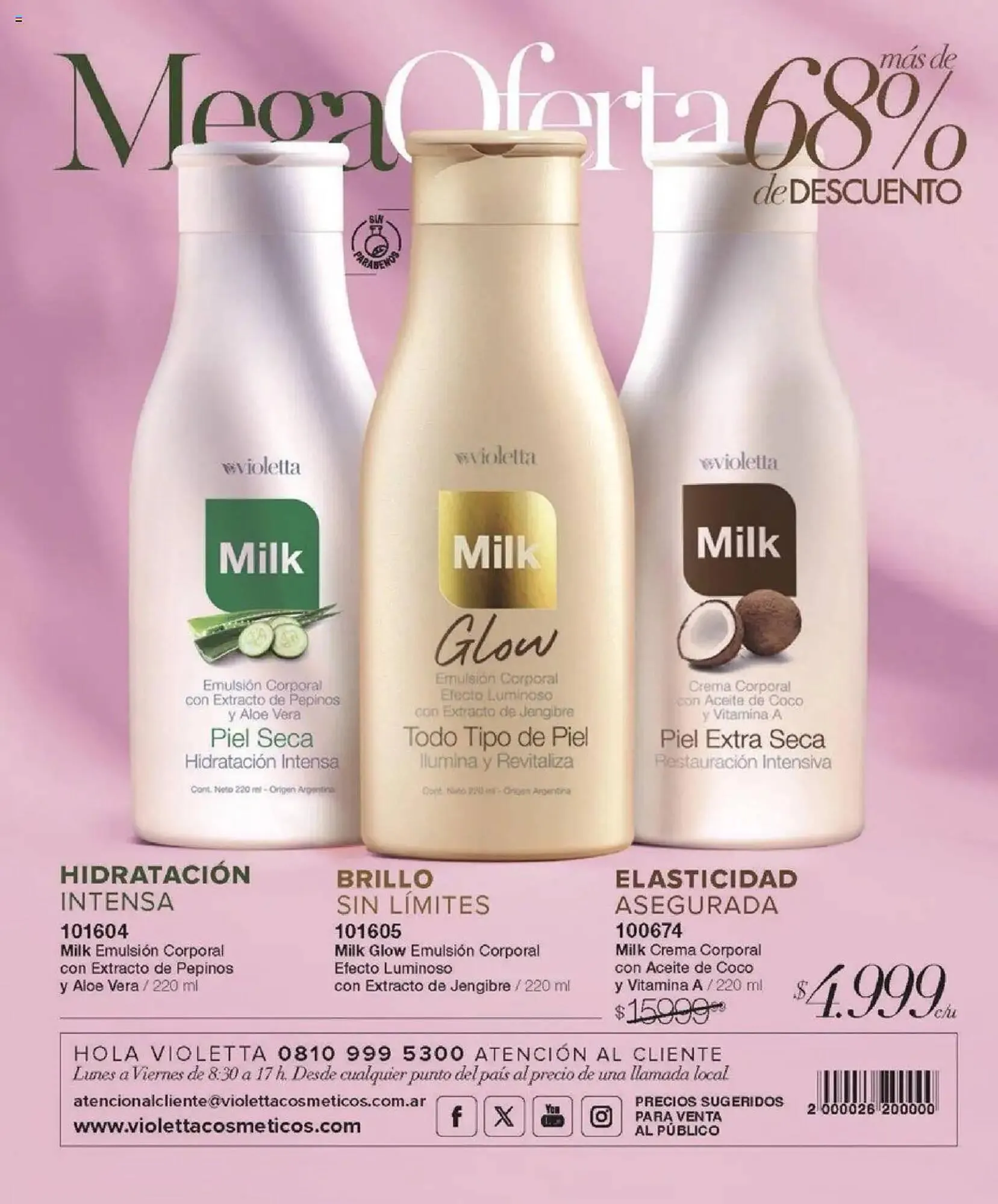 Ofertas de Catálogo Violetta Cosméticos 7 de agosto al 21 de agosto 2025 - Página 148 del catálogo