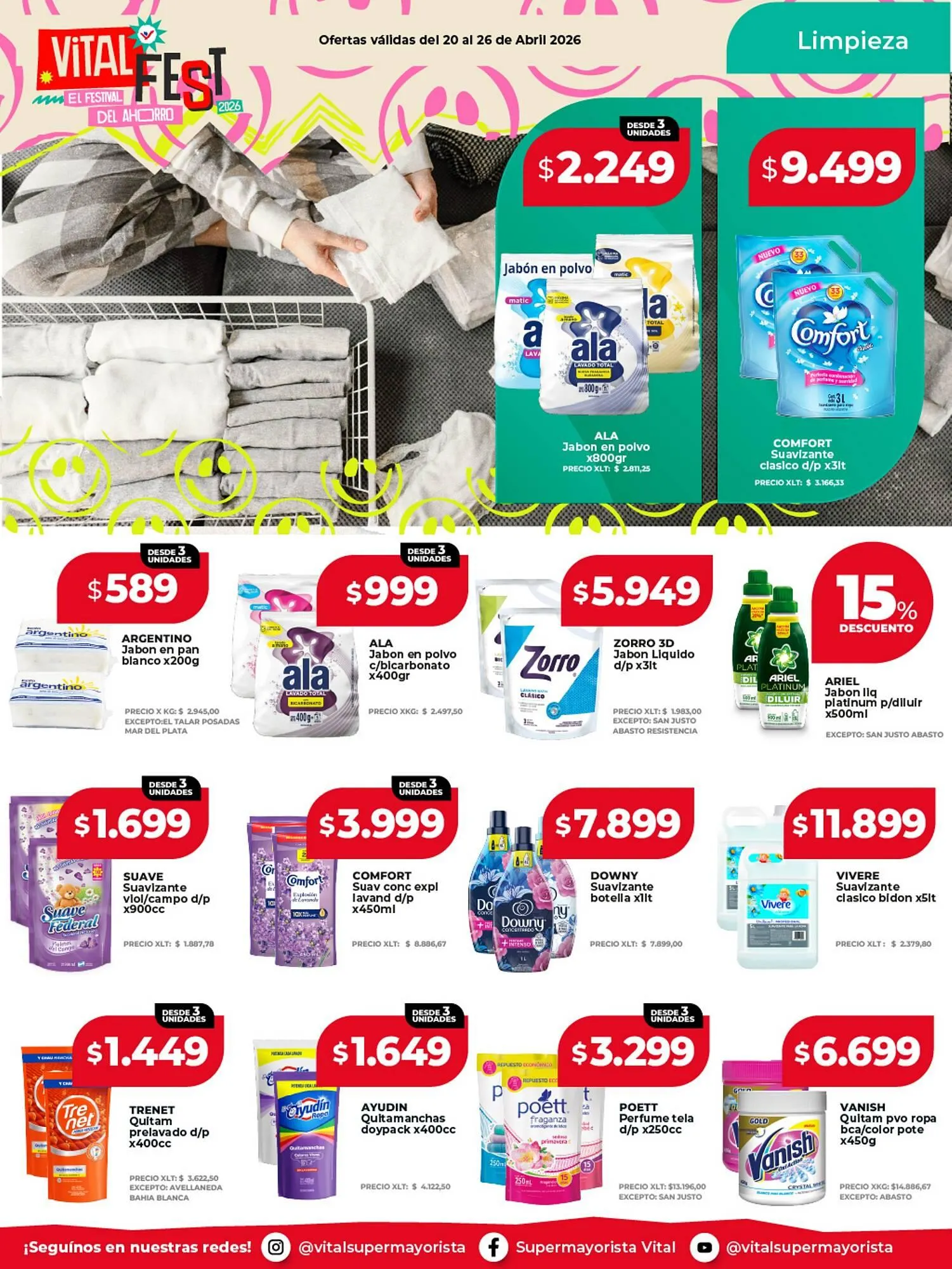 Ofertas de Catálogo Supermayorista Vital 20 de abril al 26 de abril 2026 - Página 8 del catálogo