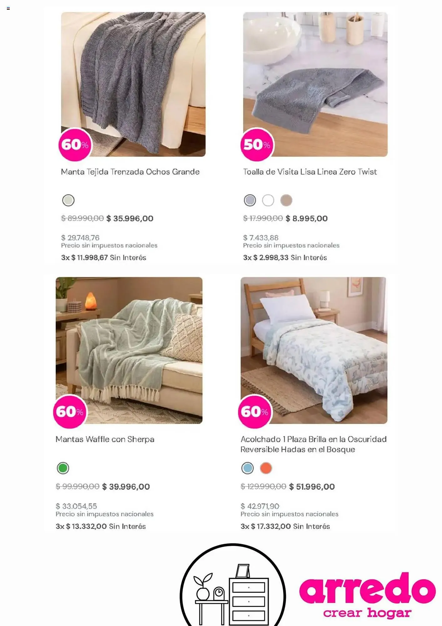 Ofertas de Catálogo Arredo 22 de septiembre al 21 de octubre 2025 - Página 3 del catálogo