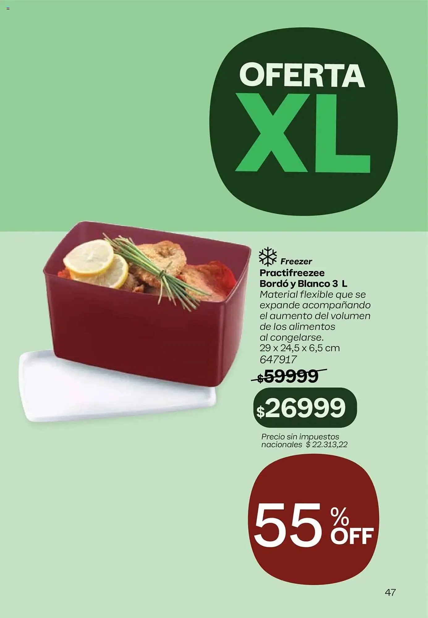 Ofertas de Catálogo Tupperware 9 de julio al 23 de julio 2025 - Página 48 del catálogo