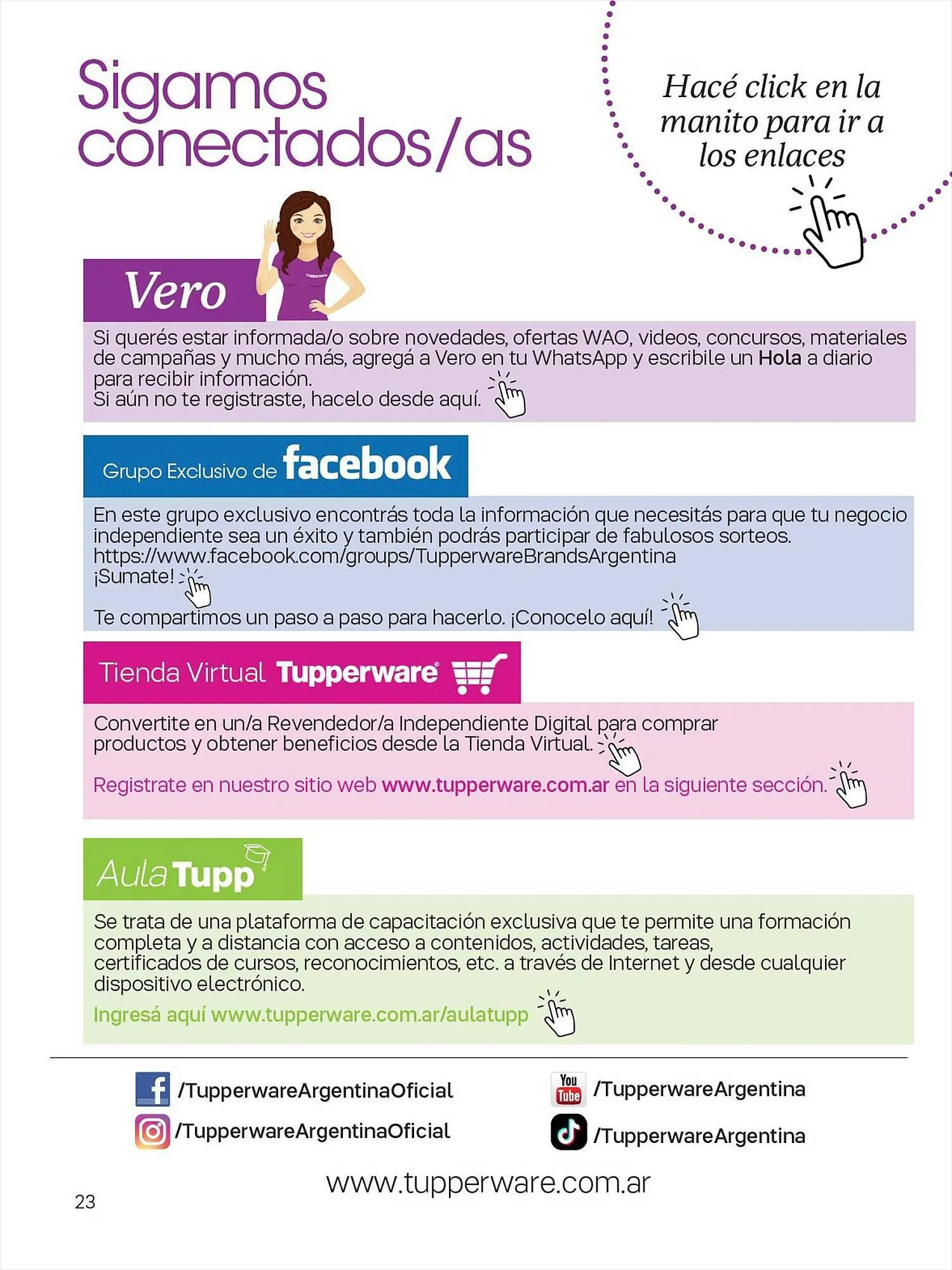 Ofertas de Catálogo Tupperware 4 de julio al 15 de agosto 2023 - Página 23 del catálogo