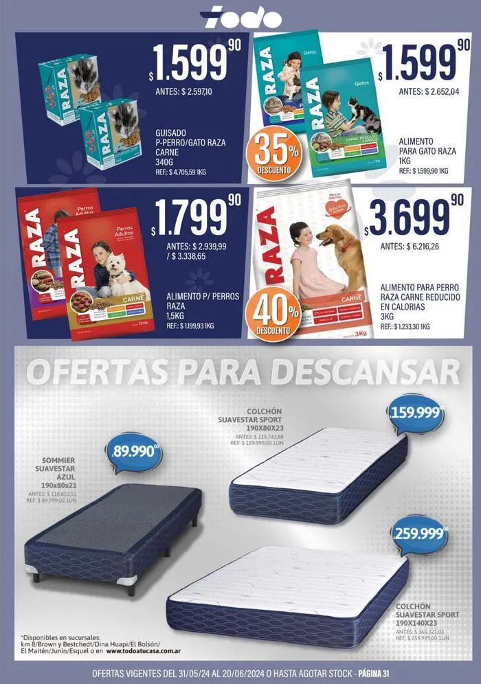 Ofertas de Catálogo Supermercados Todo 31 de mayo al 20 de junio 2024 - Página 31 del catálogo