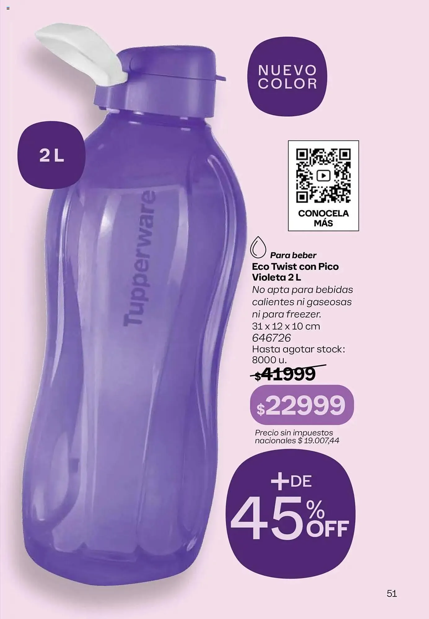 Ofertas de Catálogo Tupperware 29 de mayo al 12 de junio 2025 - Página 52 del catálogo