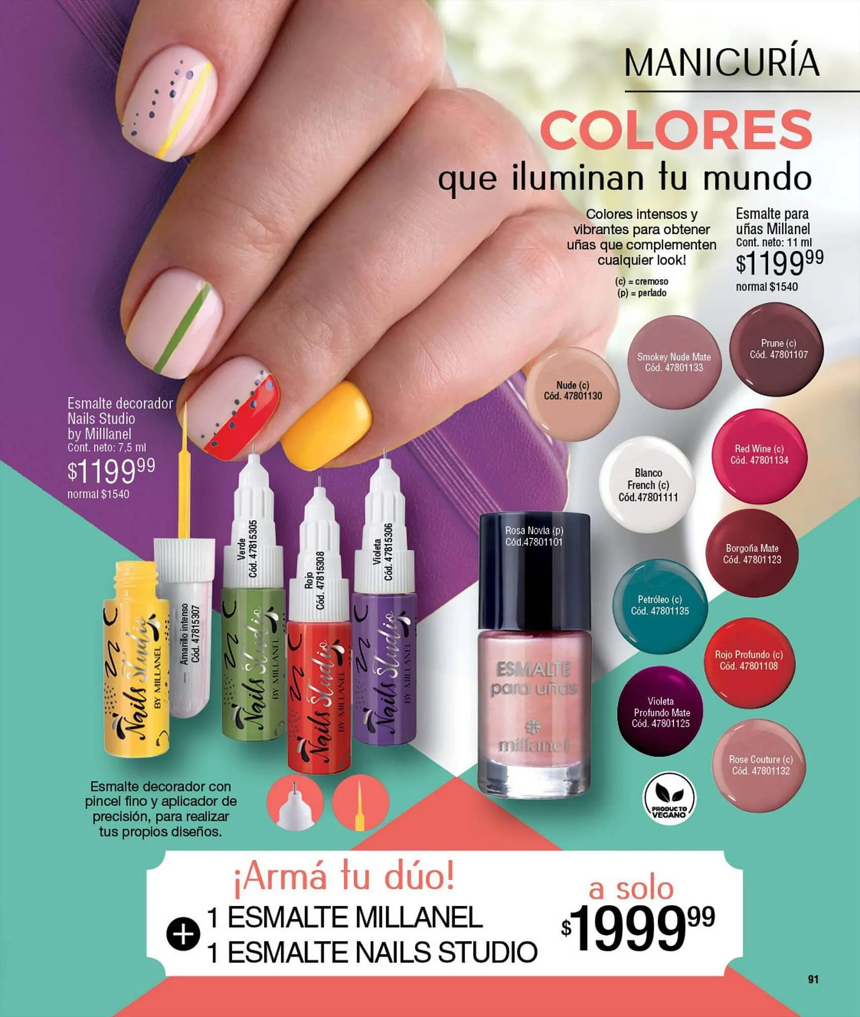 Ofertas de Catálogo Millanel Cosmética 18 de septiembre al 15 de octubre 2023 - Página 91 del catálogo