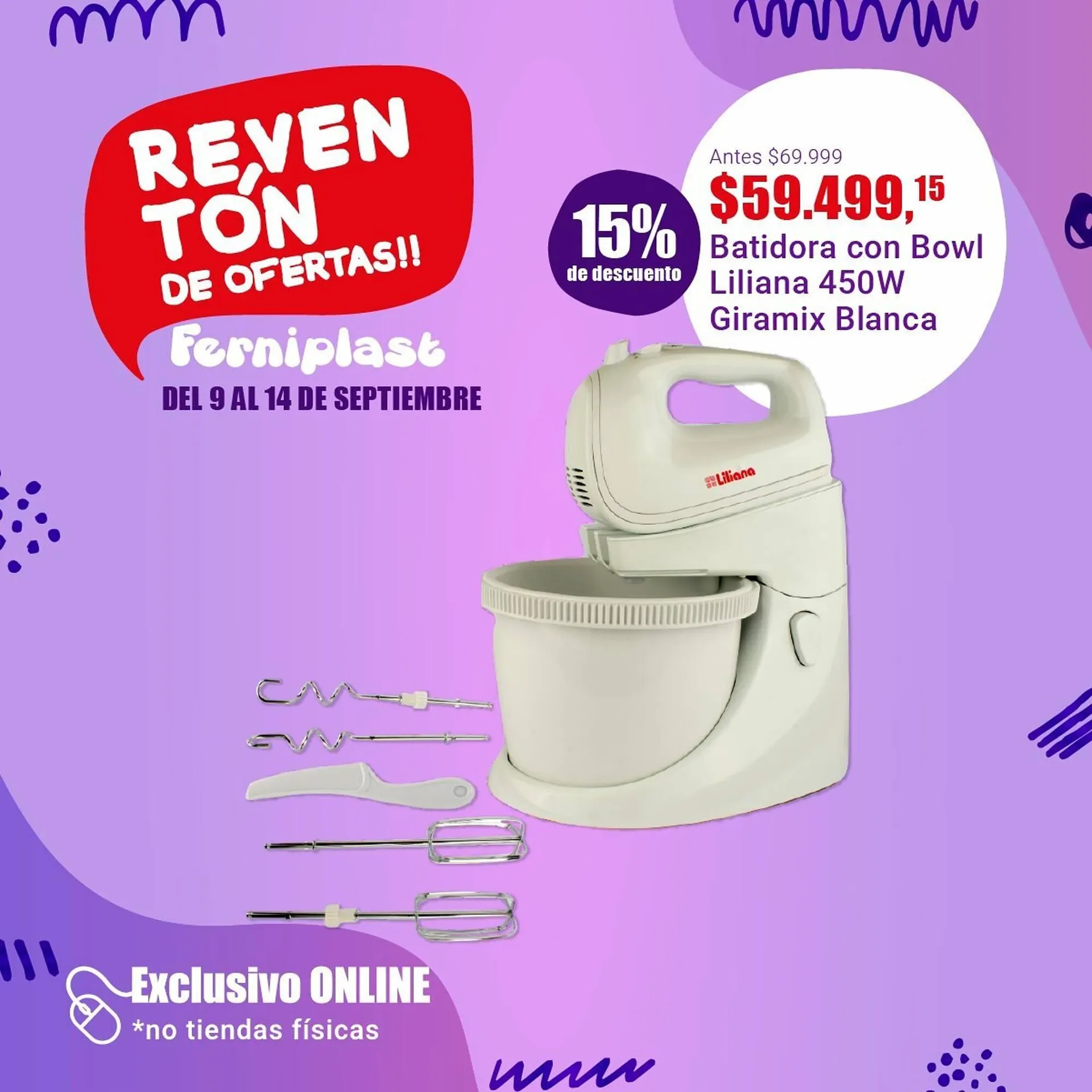 Ofertas de Catálogo Ferniplast 12 de septiembre al 14 de septiembre 2025 - Página 5 del catálogo