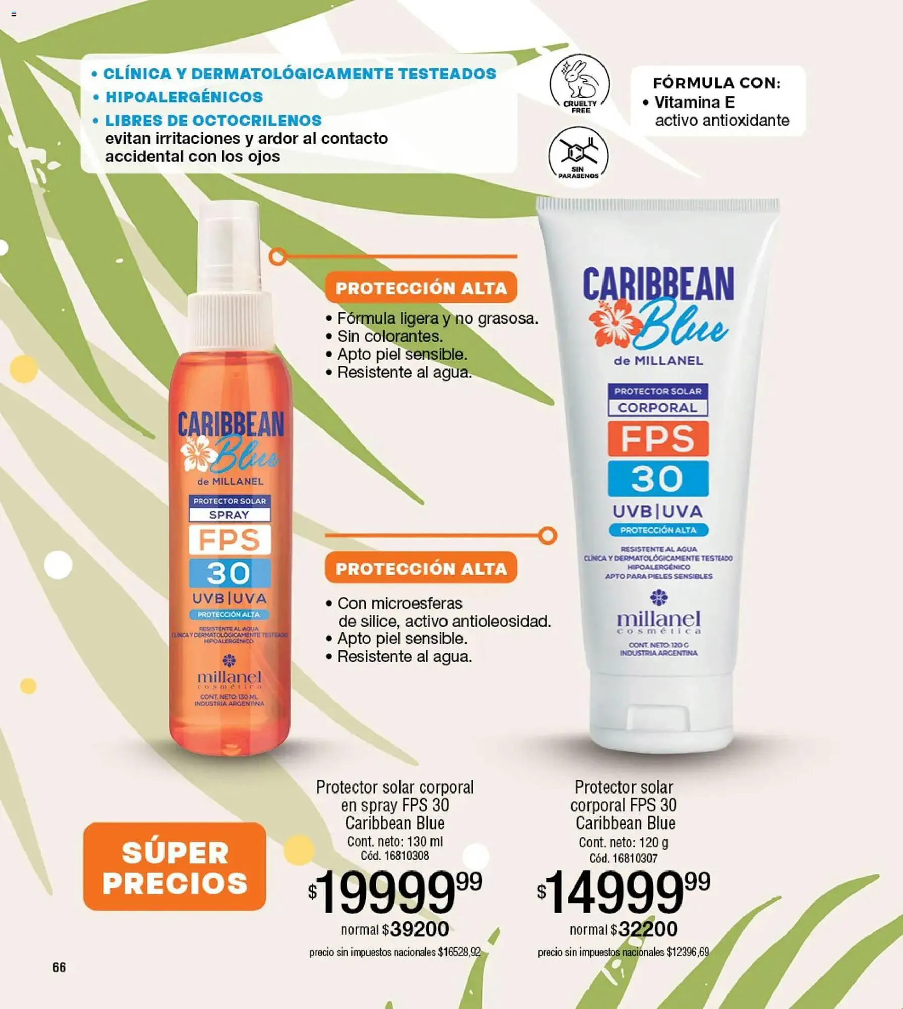 Ofertas de Catálogo Millanel Cosmética 2 de marzo al 29 de marzo 2026 - Página 66 del catálogo