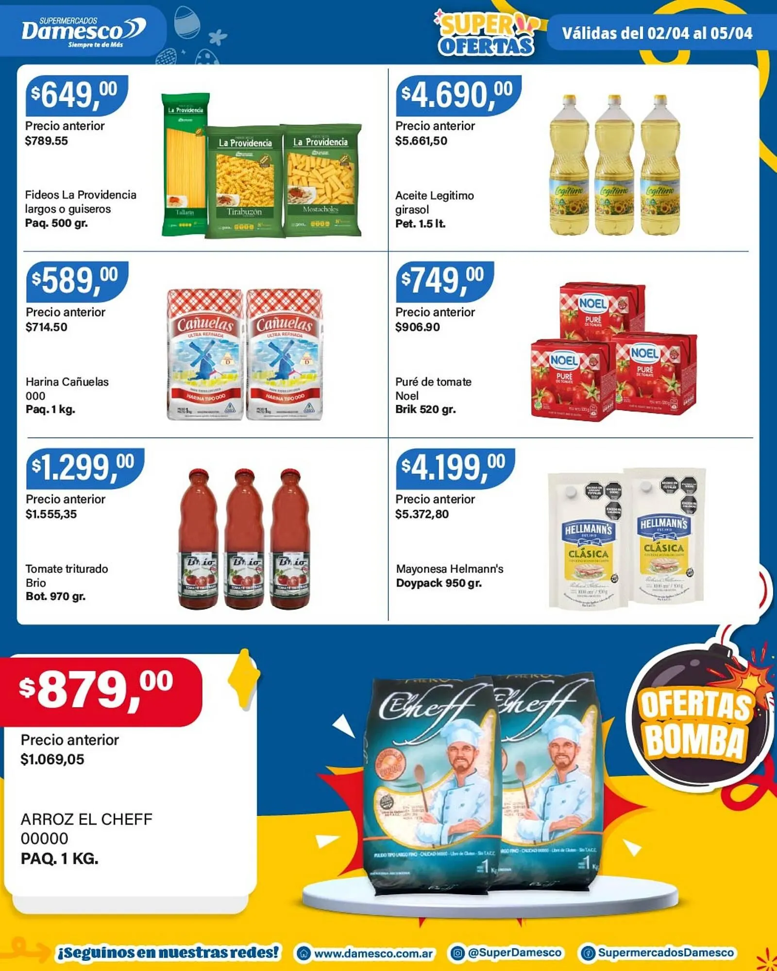 Ofertas de Catálogo Supermercados Damesco 2 de abril al 5 de abril 2026 - Página 3 del catálogo
